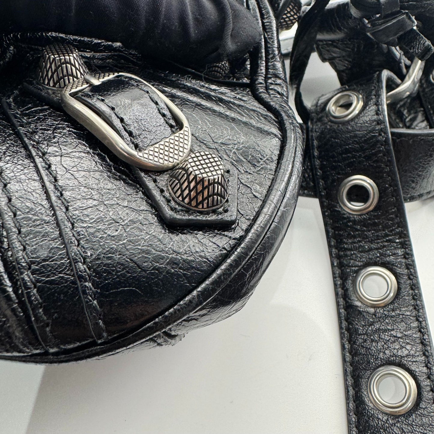 Balenciaga - Le Cagole - Leather - Black - (small)