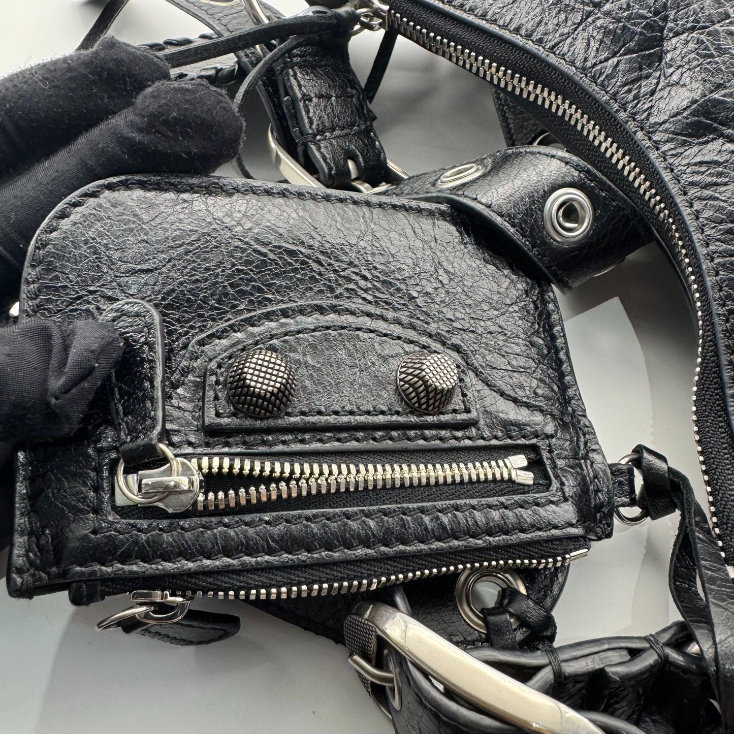 Balenciaga - Le Cagole - Leather - Black - (small)