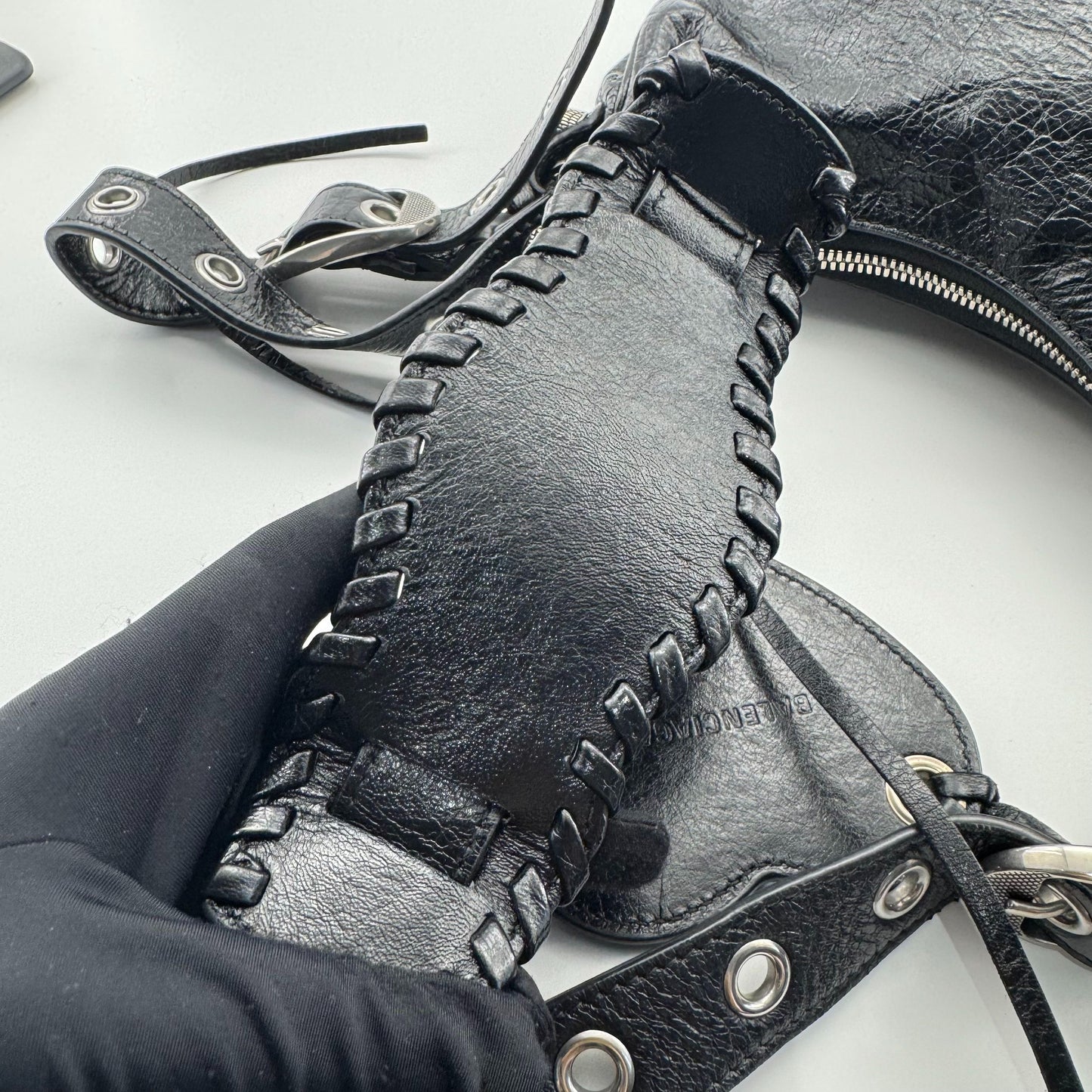 Balenciaga - Le Cagole - Leather - Black - (small)