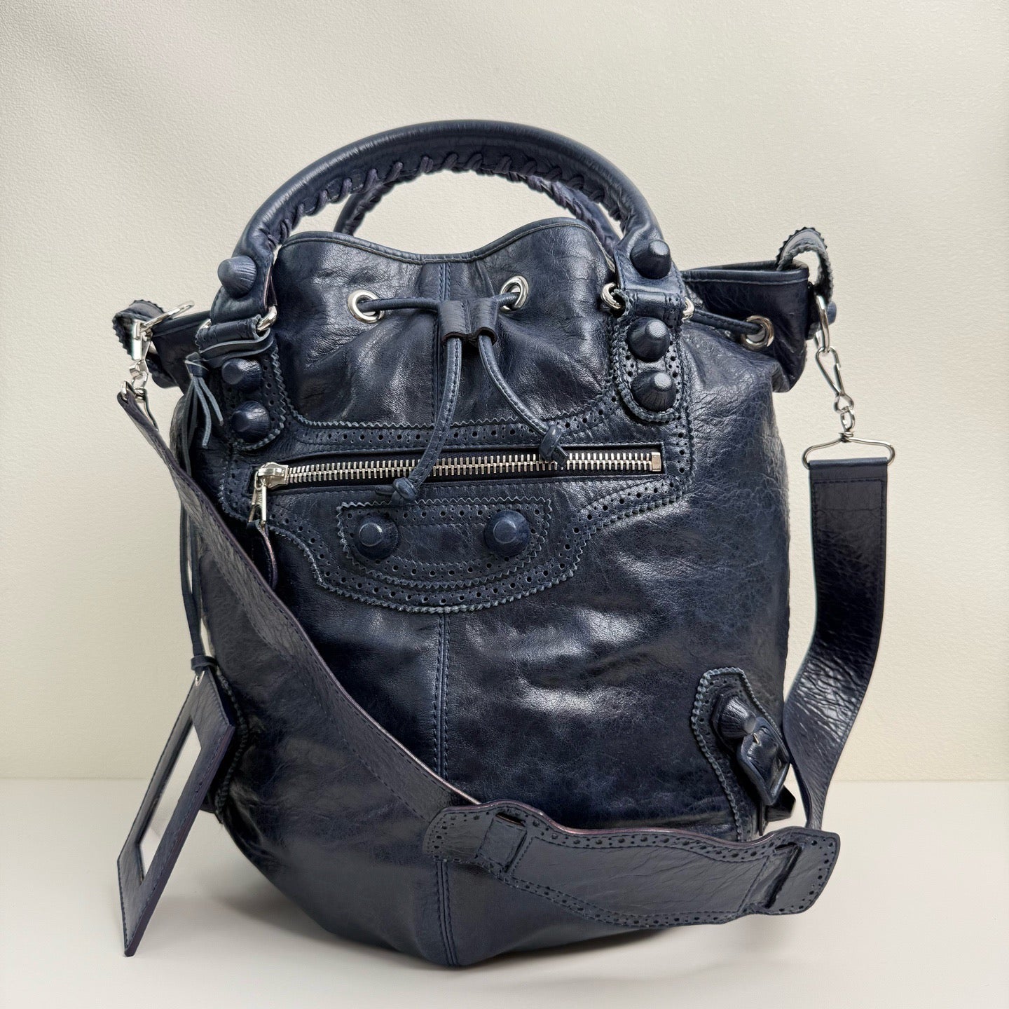 Balenciaga - Le Cagole - Leather - Blue - (medium)