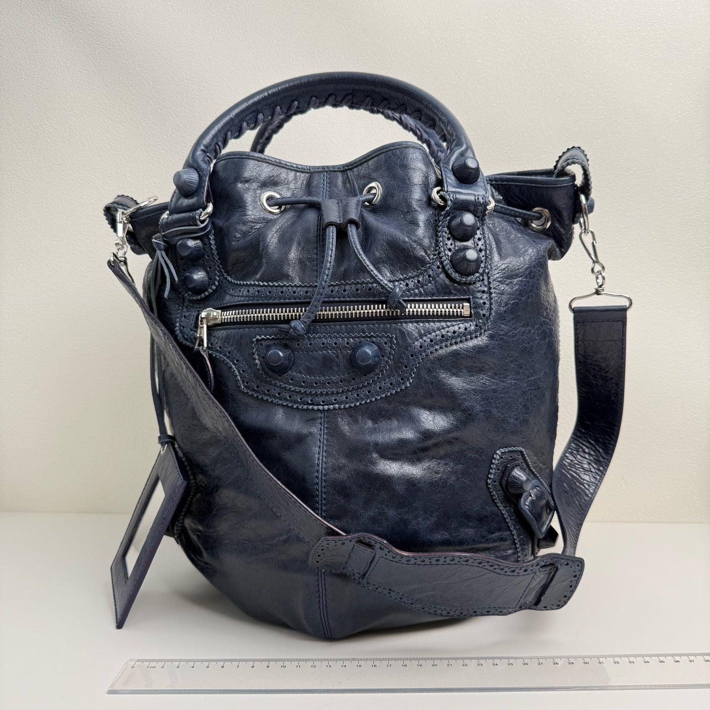 Balenciaga - Le Cagole - Leather - Blue - (medium)