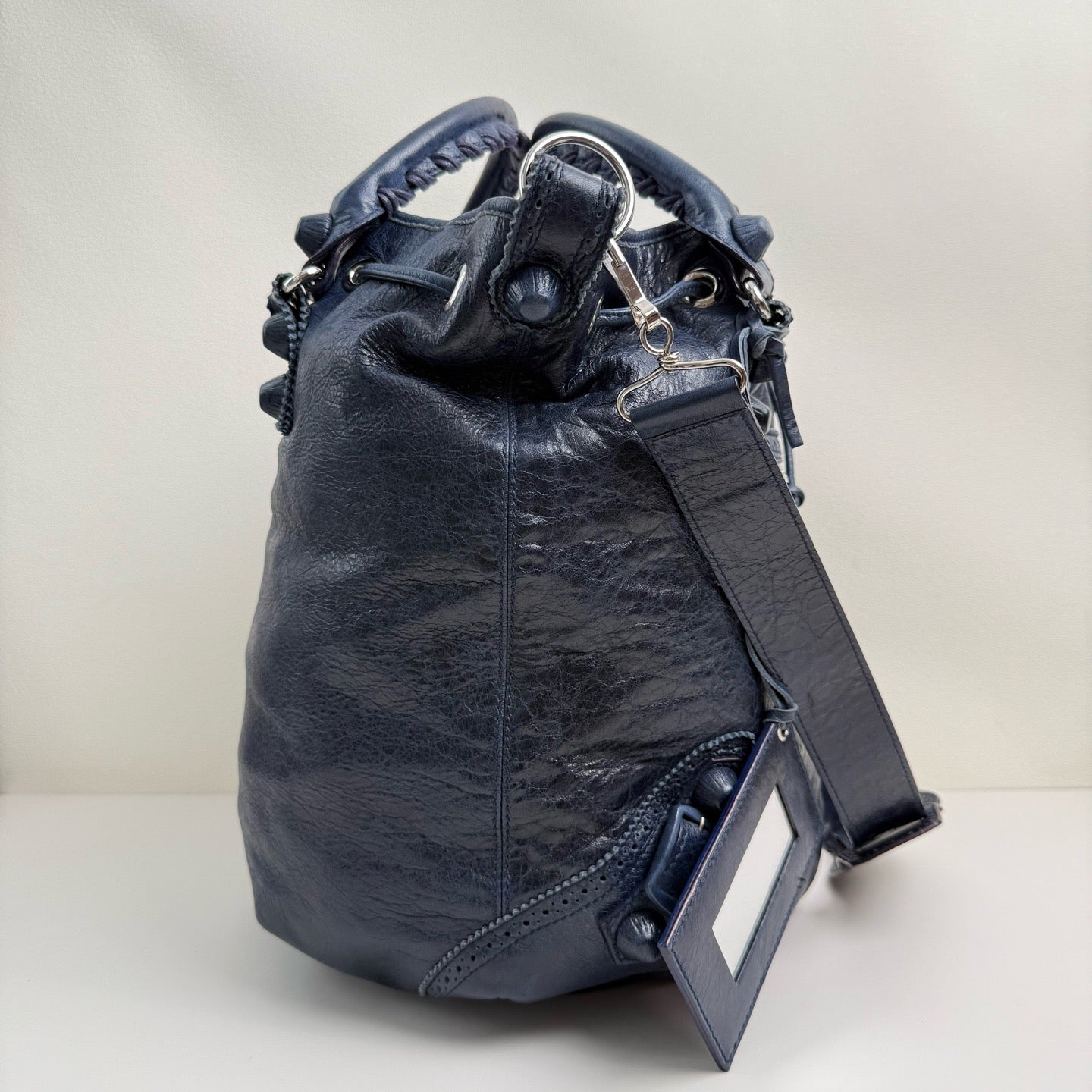 Balenciaga - Le Cagole - Leather - Blue - (medium)