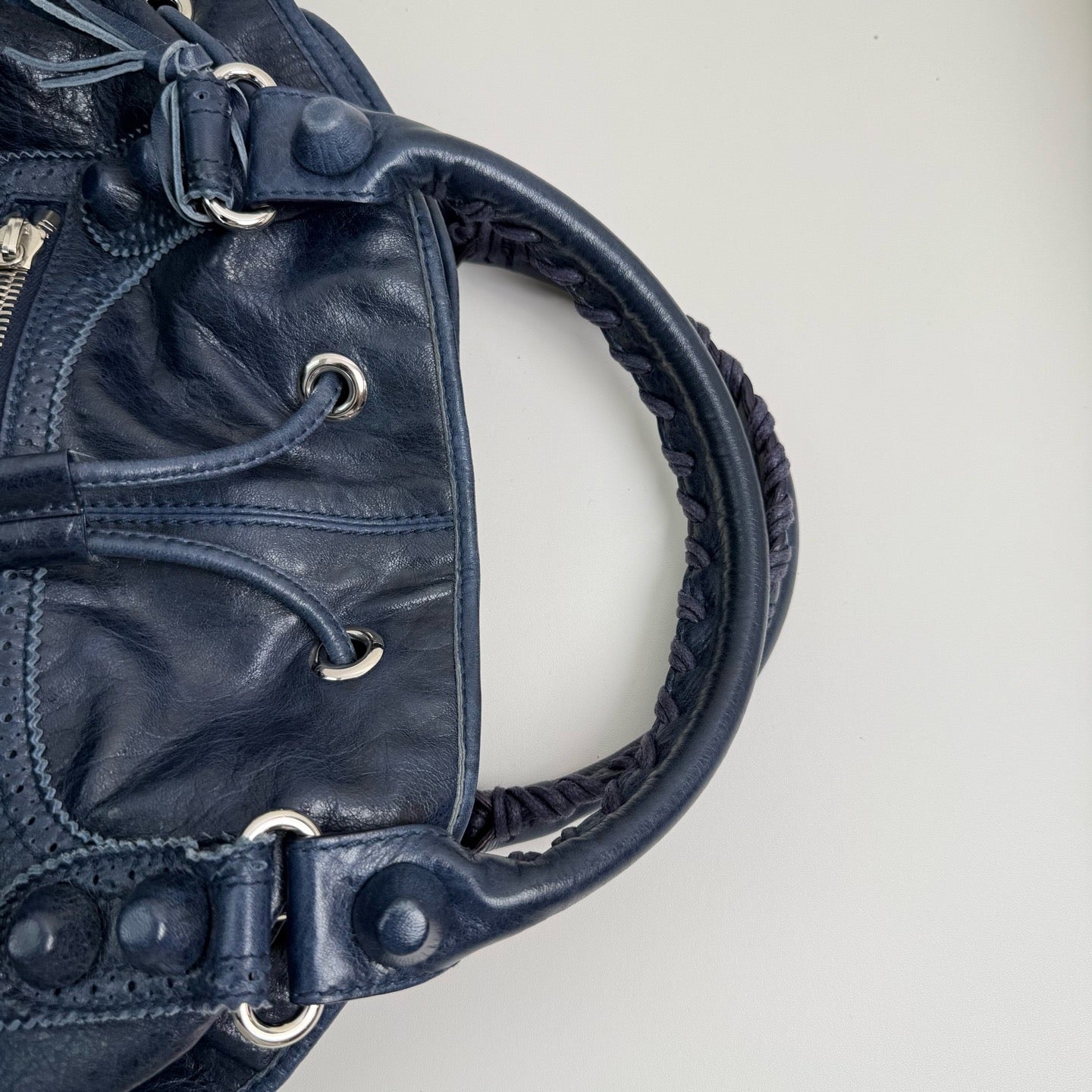 Balenciaga - Le Cagole - Leather - Blue - (medium)