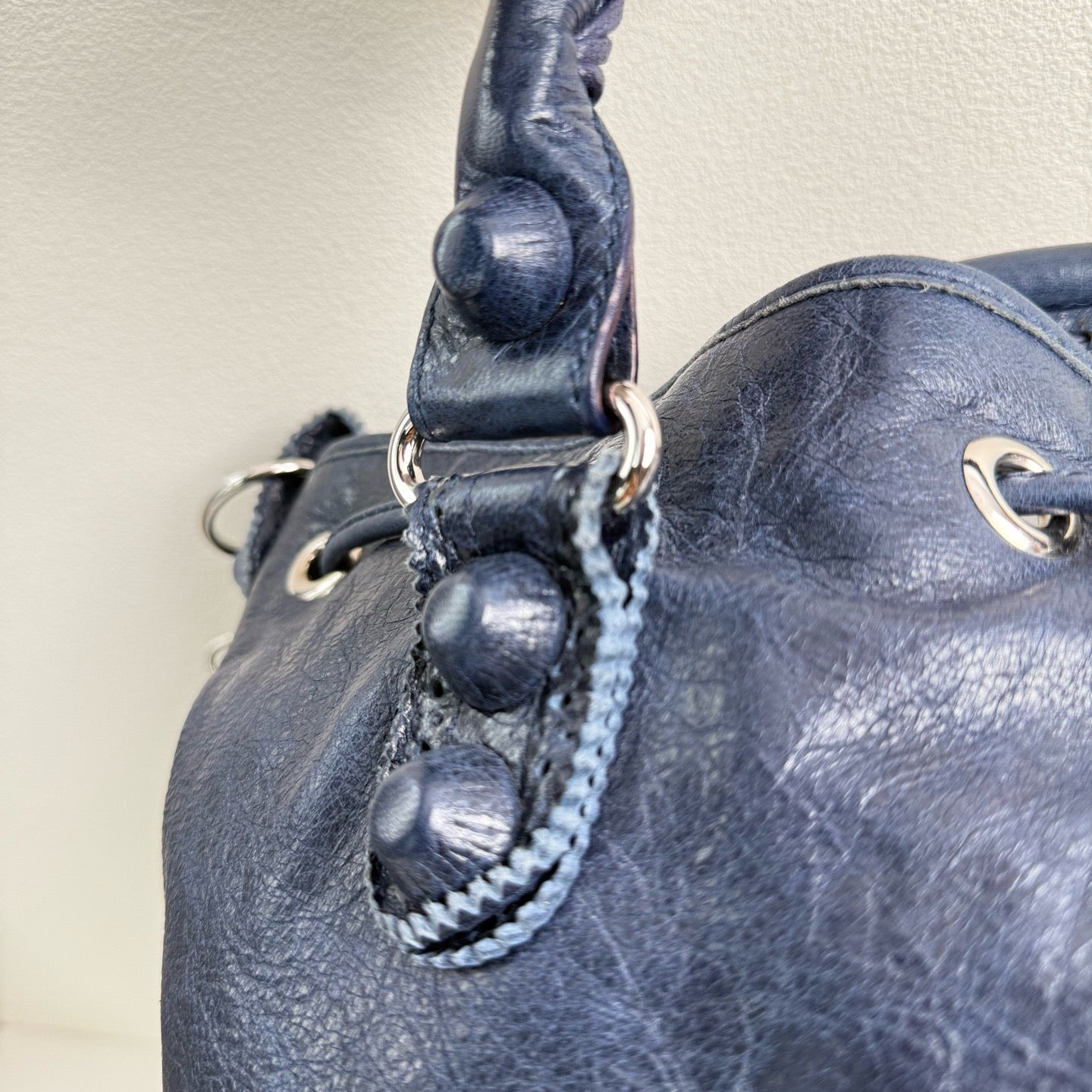 Balenciaga - Le Cagole - Leather - Blue - (medium)
