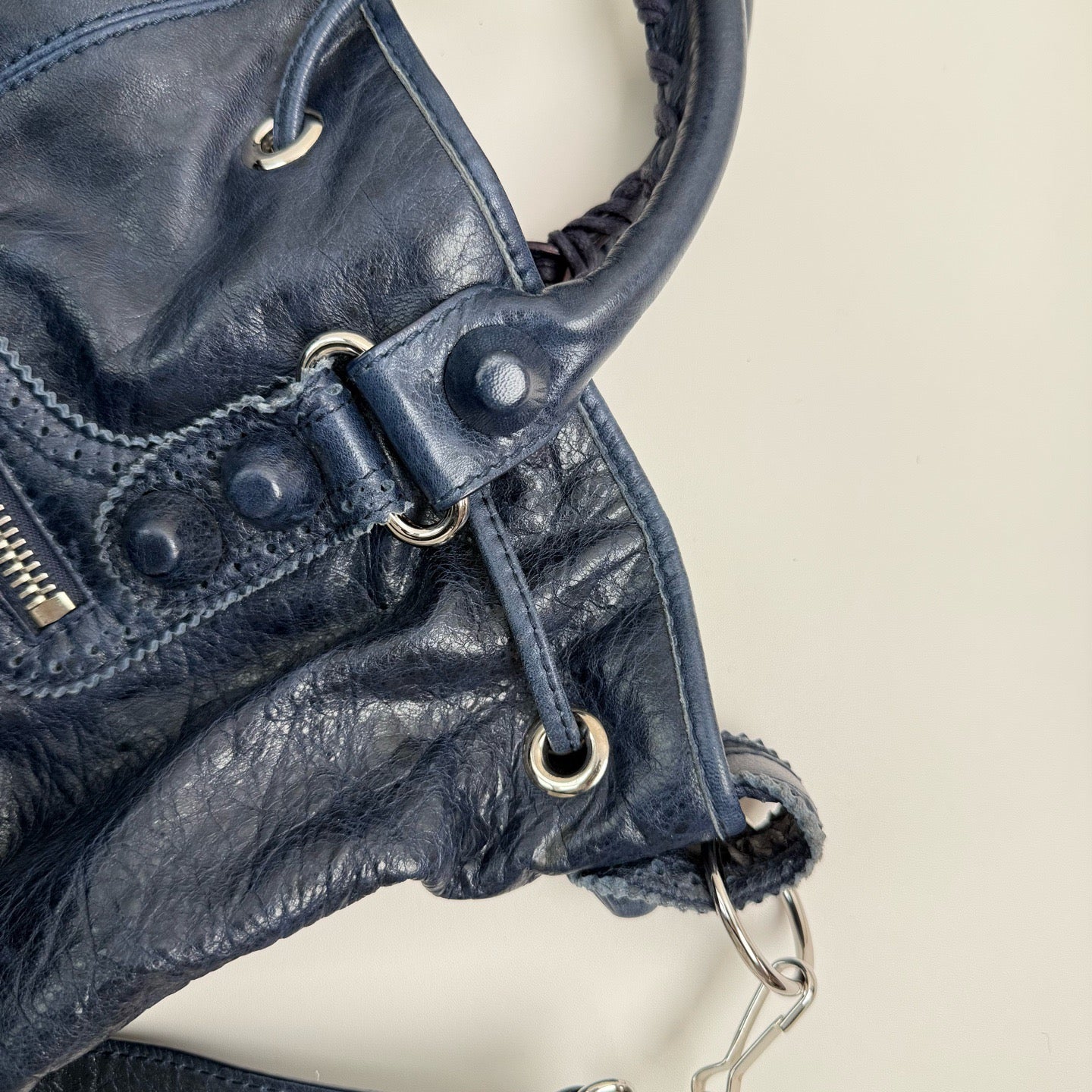Balenciaga - Le Cagole - Leather - Blue - (medium)