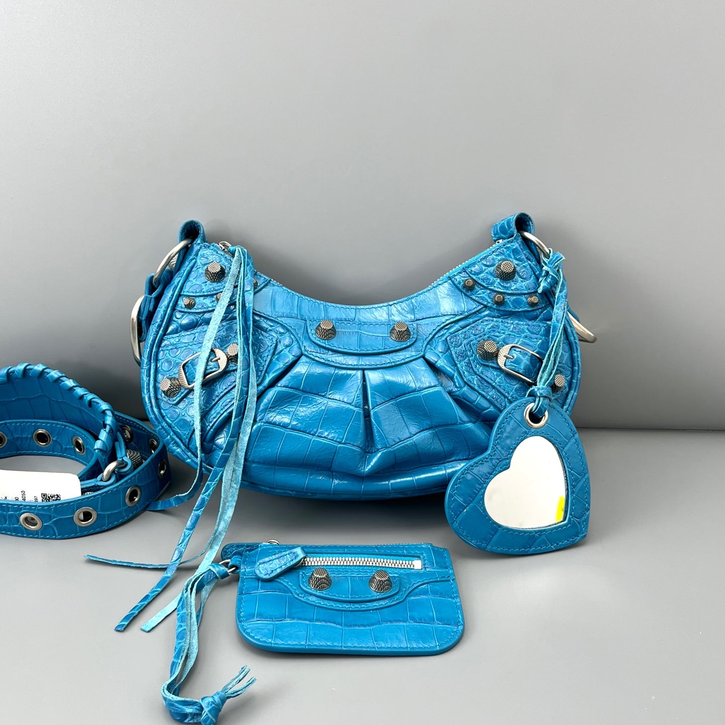 Balenciaga - Le Cagole - Leather - Blue - (mini)