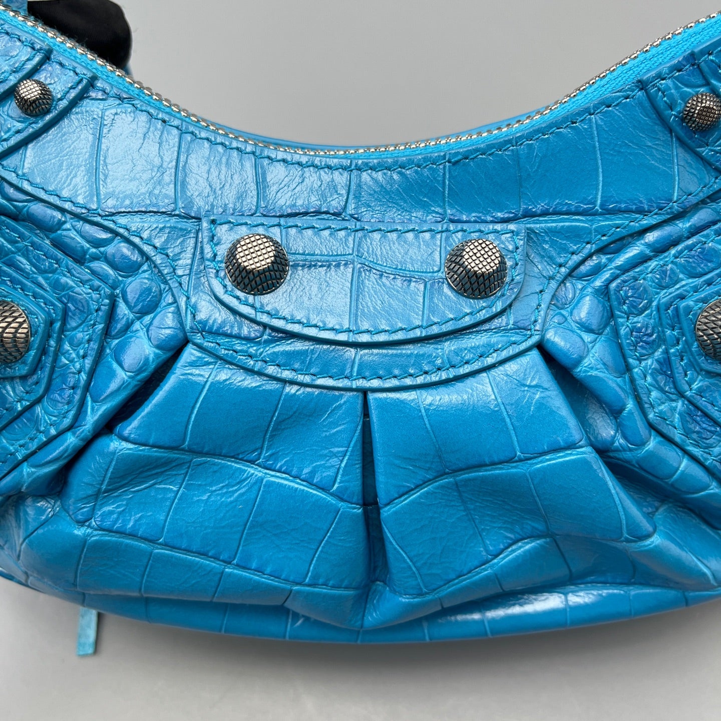 Balenciaga - Le Cagole - Leather - Blue - (mini)