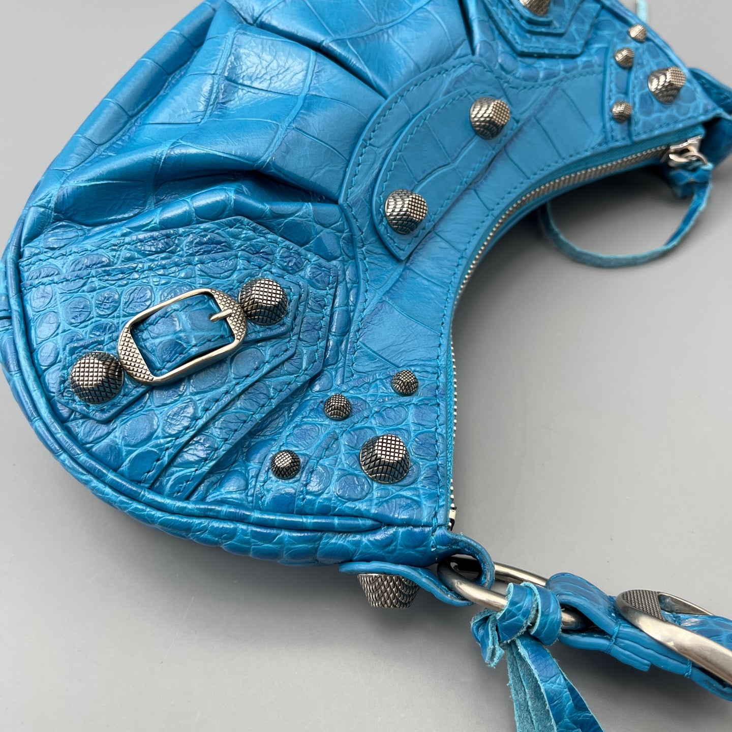 Balenciaga - Le Cagole - Leather - Blue - (mini)