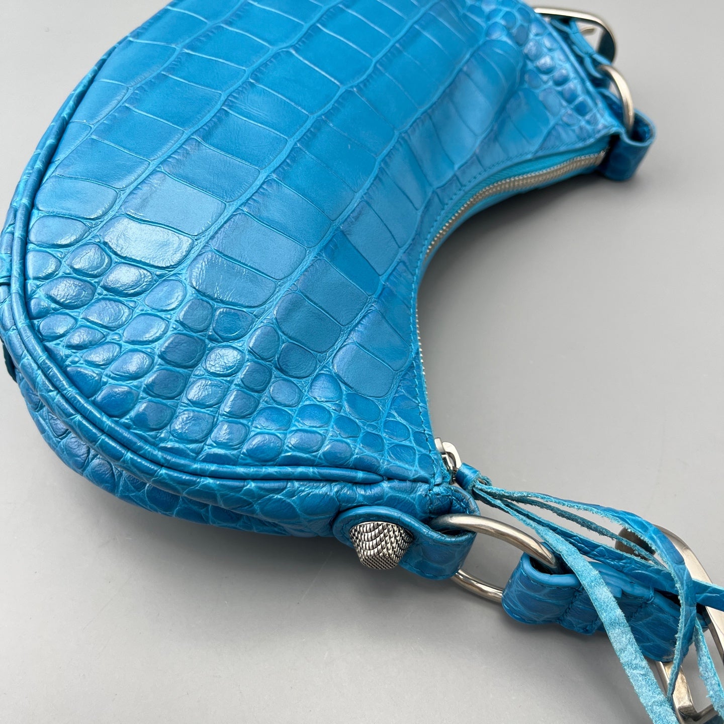 Balenciaga - Le Cagole - Leather - Blue - (mini)