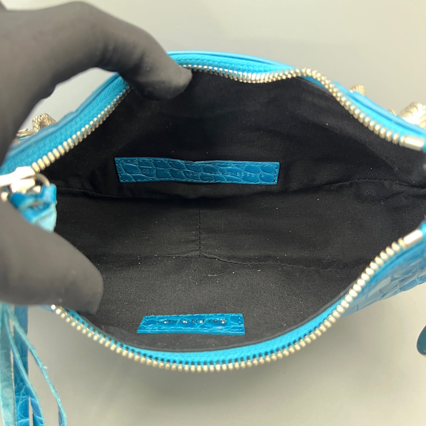 Balenciaga - Le Cagole - Leather - Blue - (mini)