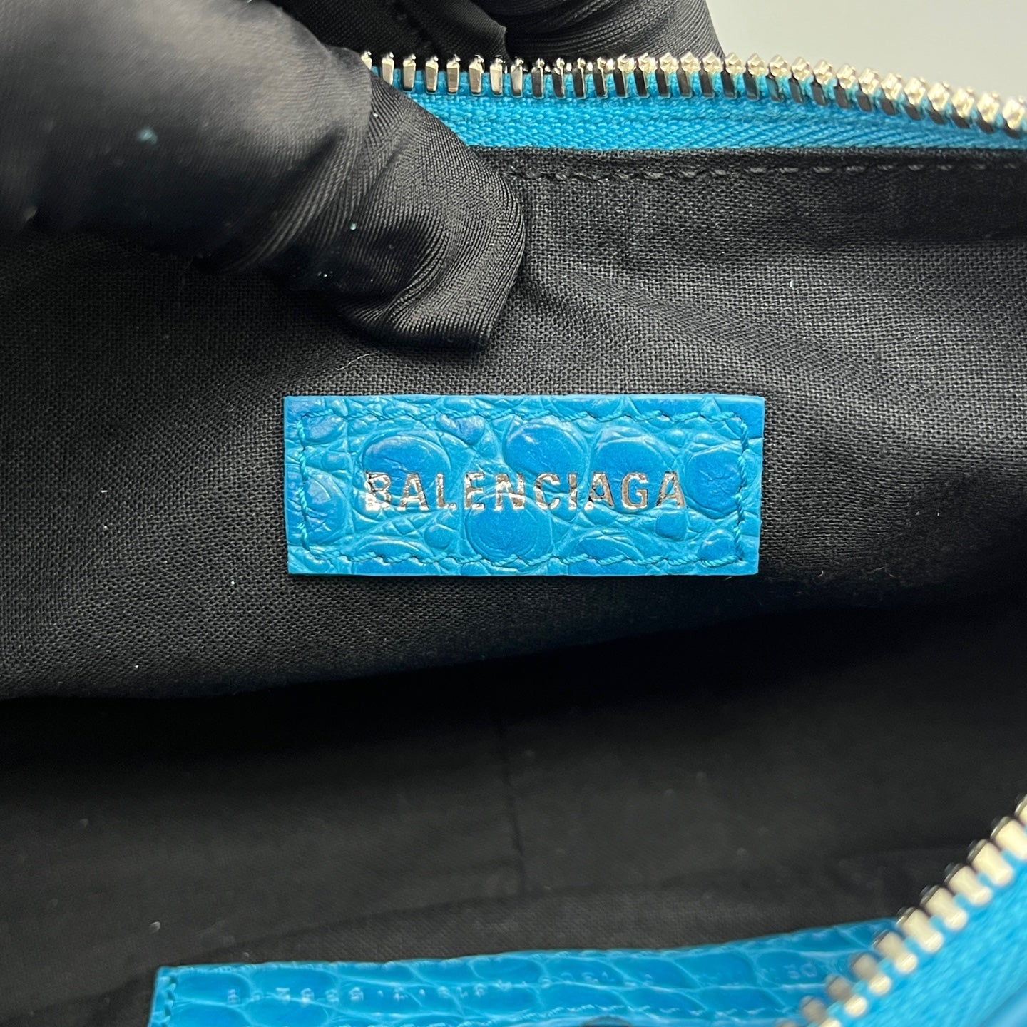Balenciaga - Le Cagole - Leather - Blue - (mini)