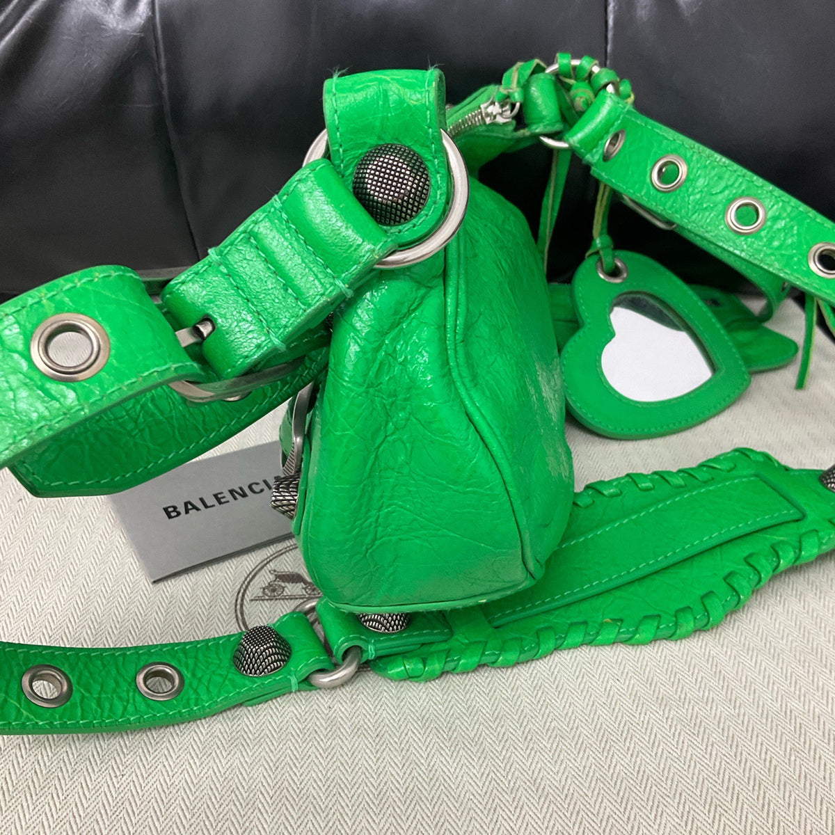 Balenciaga - Le Cagole - Leather - Green