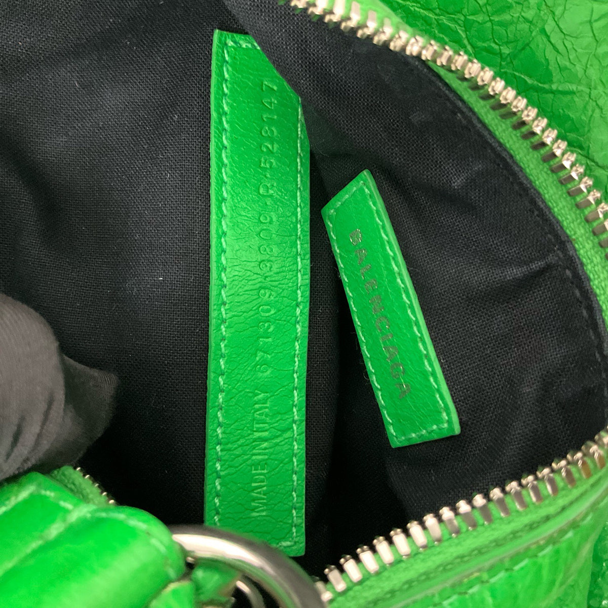 Balenciaga - Le Cagole - Leather - Green