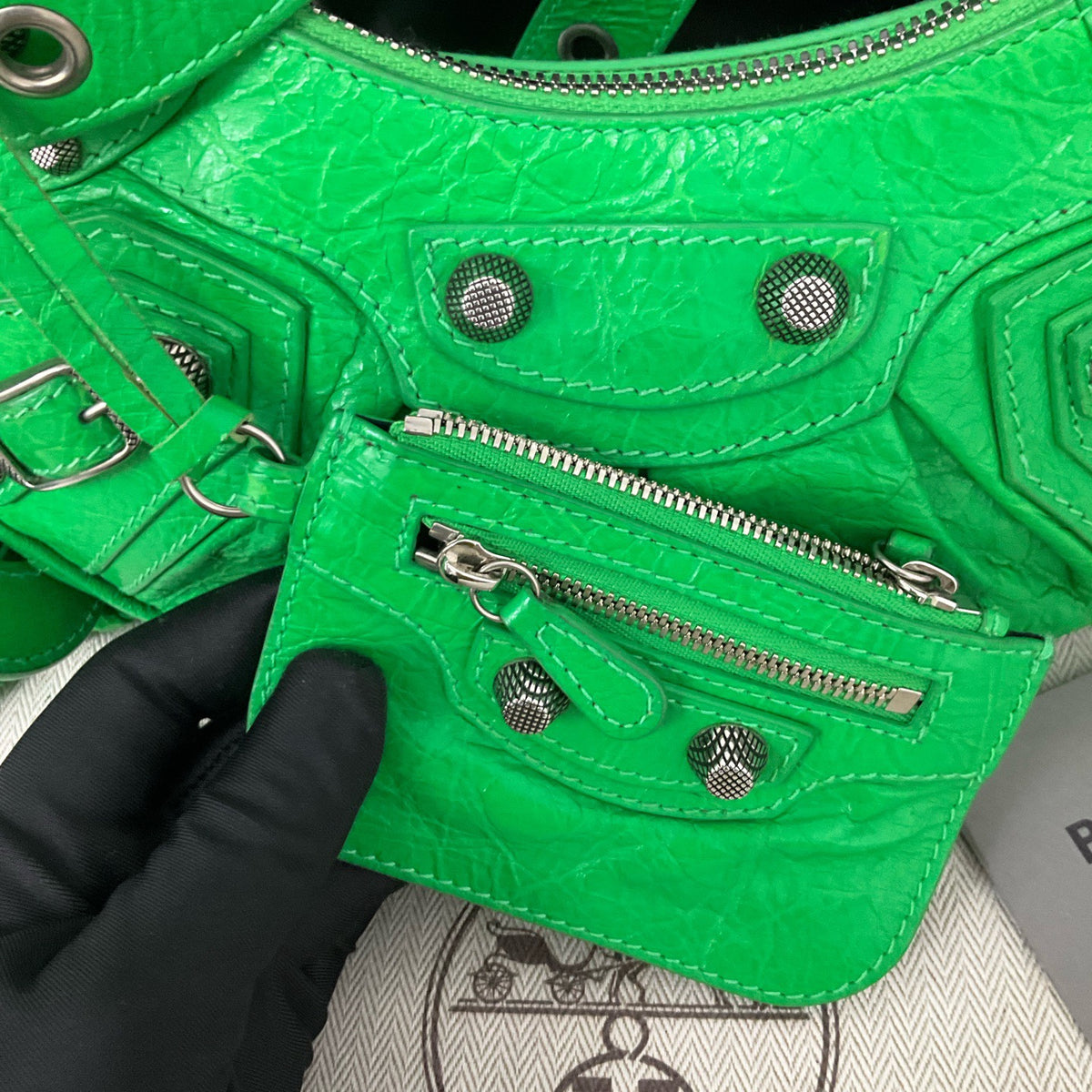 Balenciaga - Le Cagole - Leather - Green