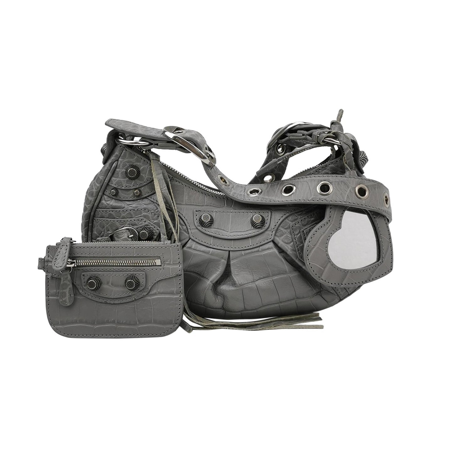 Balenciaga - Le Cagole - Leather - Grey - (mini)