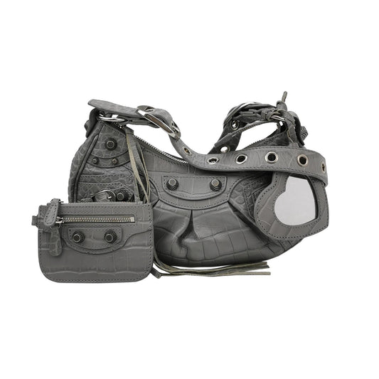 Balenciaga - Le Cagole - Leather - Grey - (mini)