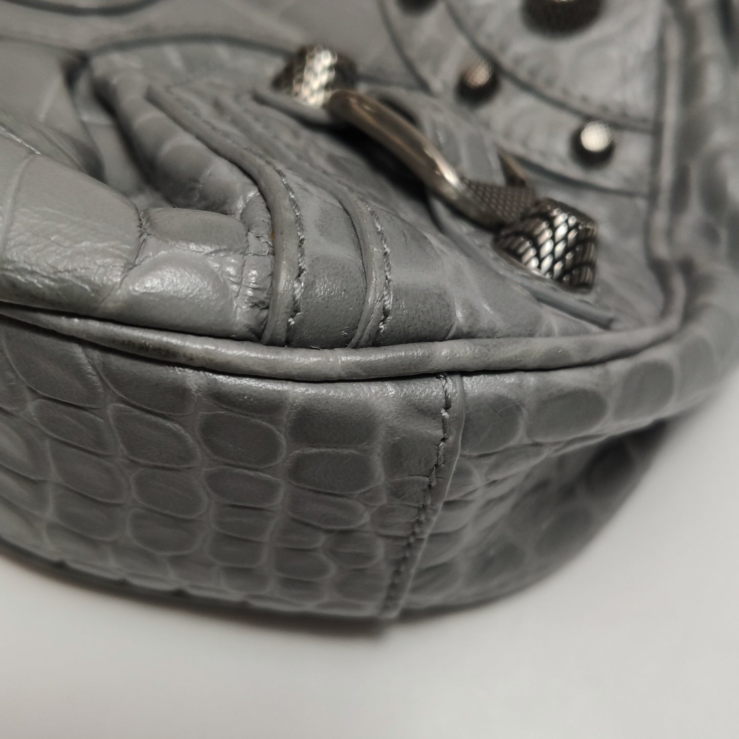 Balenciaga - Le Cagole - Leather - Grey - (mini)