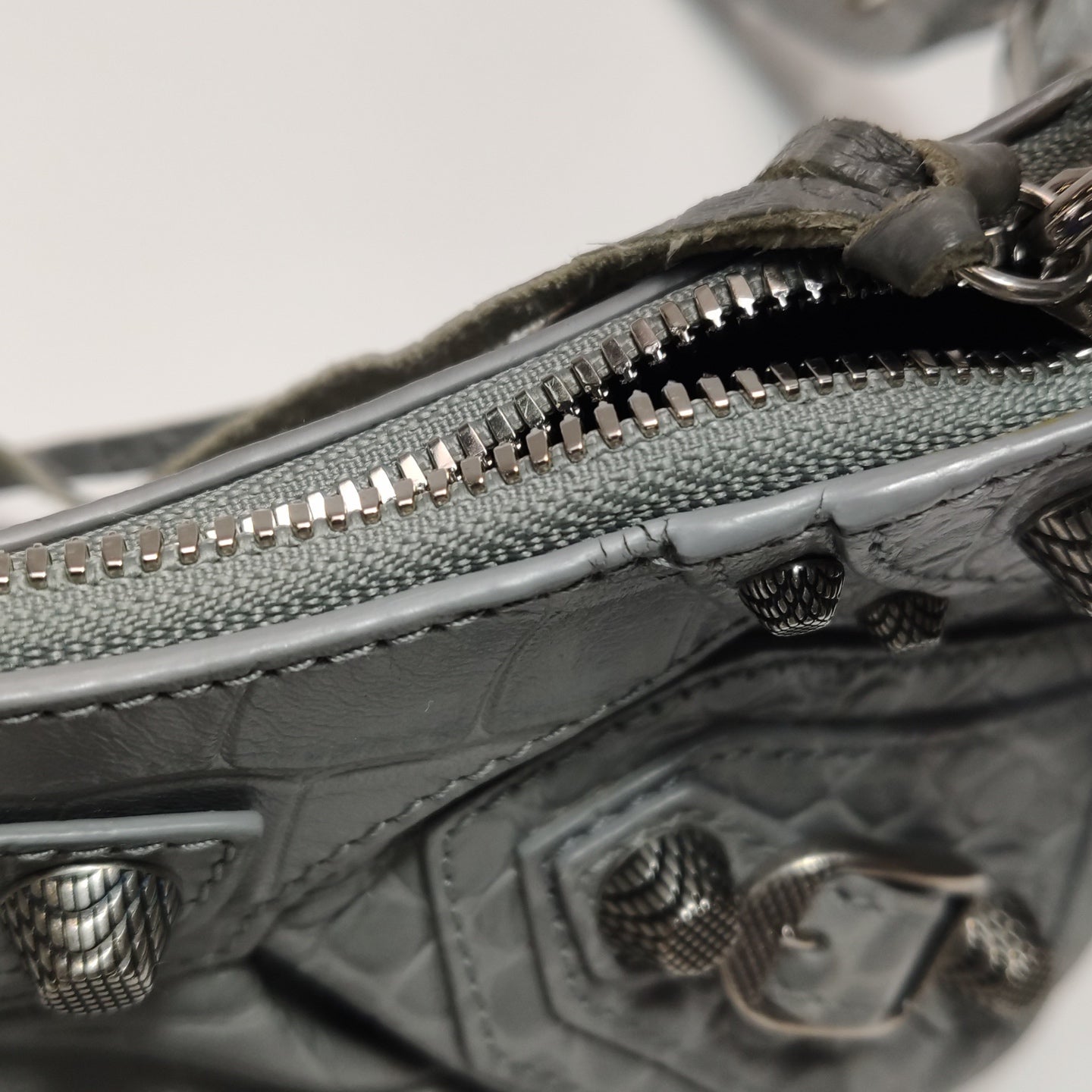 Balenciaga - Le Cagole - Leather - Grey - (mini)