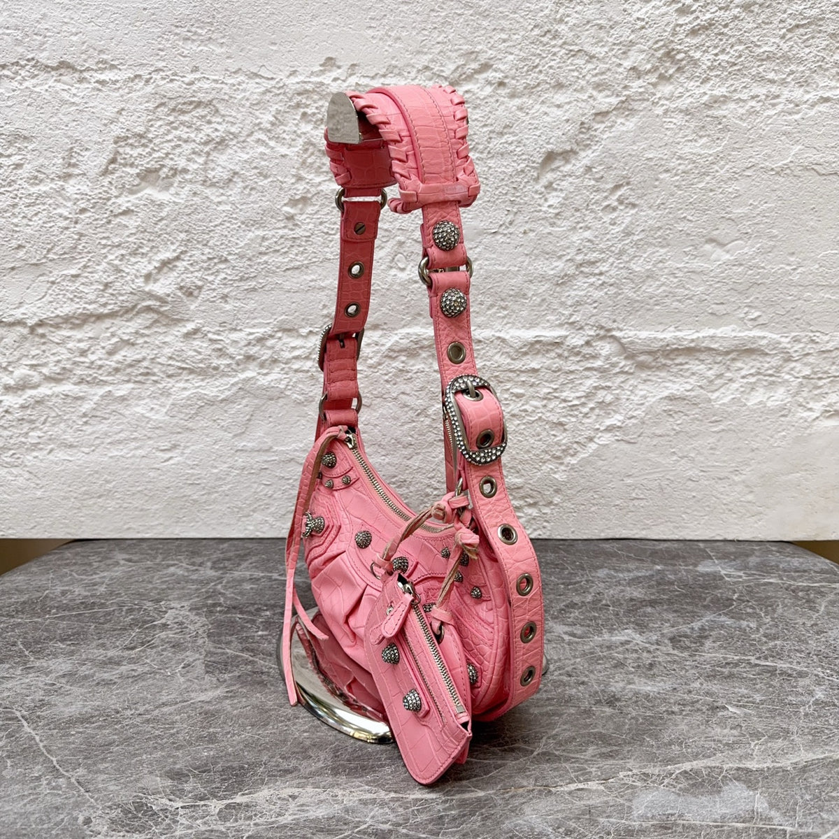 Balenciaga - Le Cagole - Leather - Pink