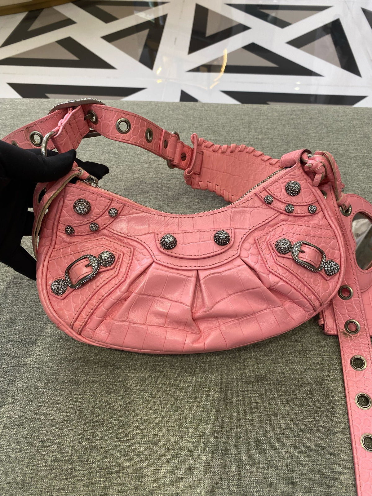 Balenciaga - Le Cagole - Leather - Pink