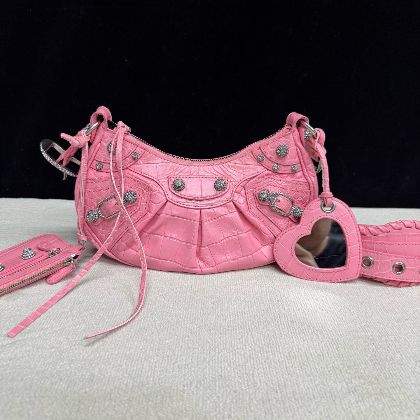 Balenciaga - Le Cagole - Leather - Pink - (mini)