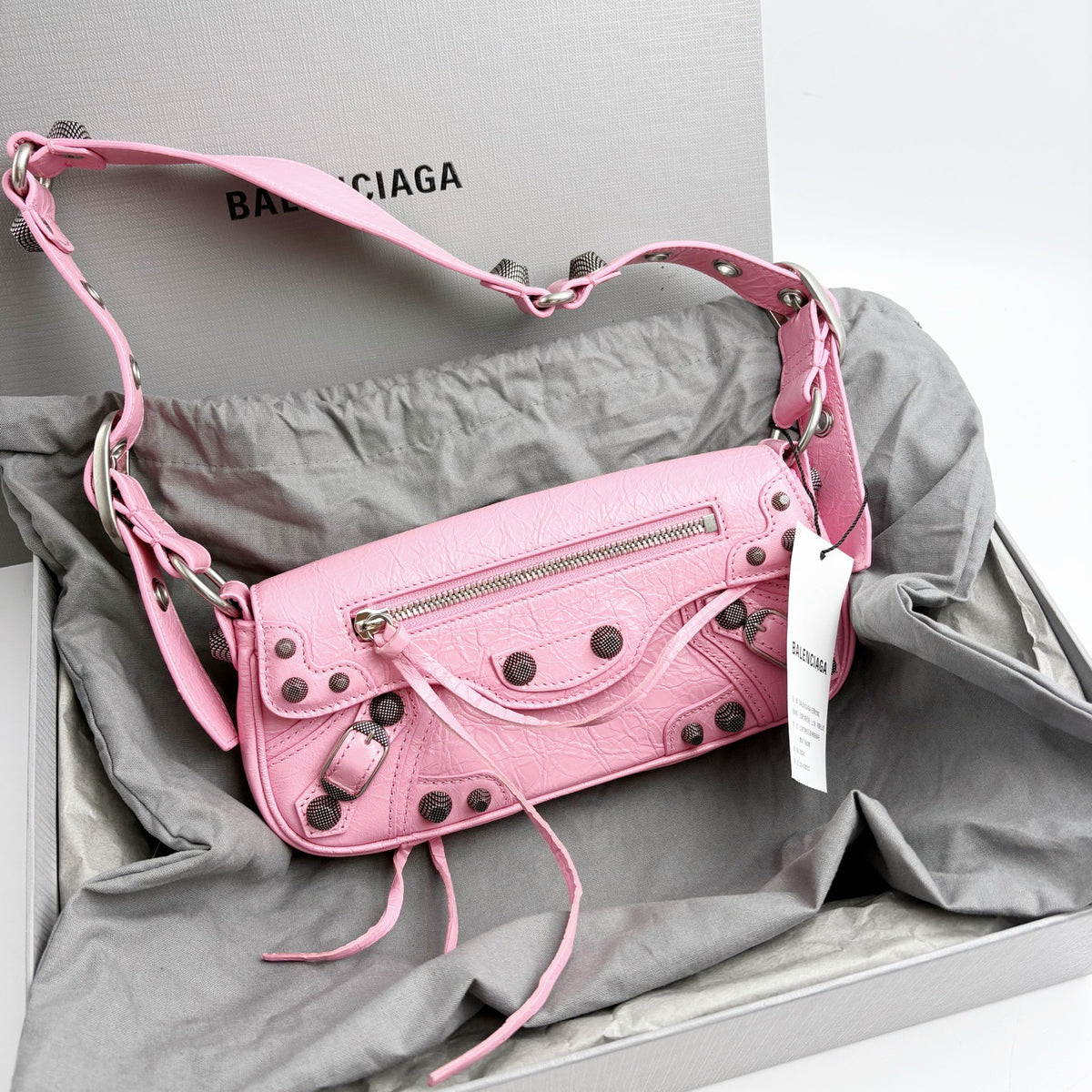 Balenciaga - Le Cagole - Leather - Pink - (mini)