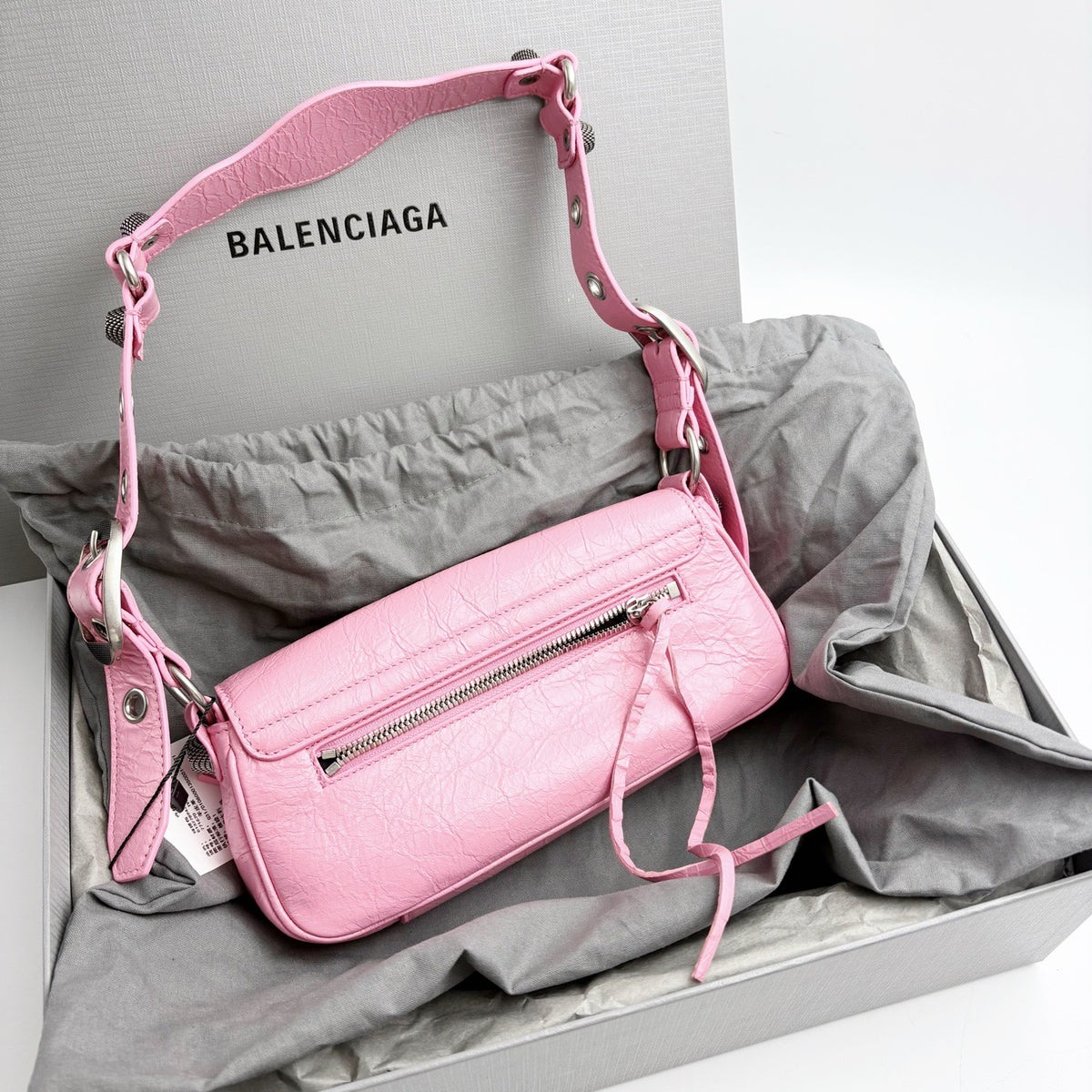 Balenciaga - Le Cagole - Leather - Pink - (mini)