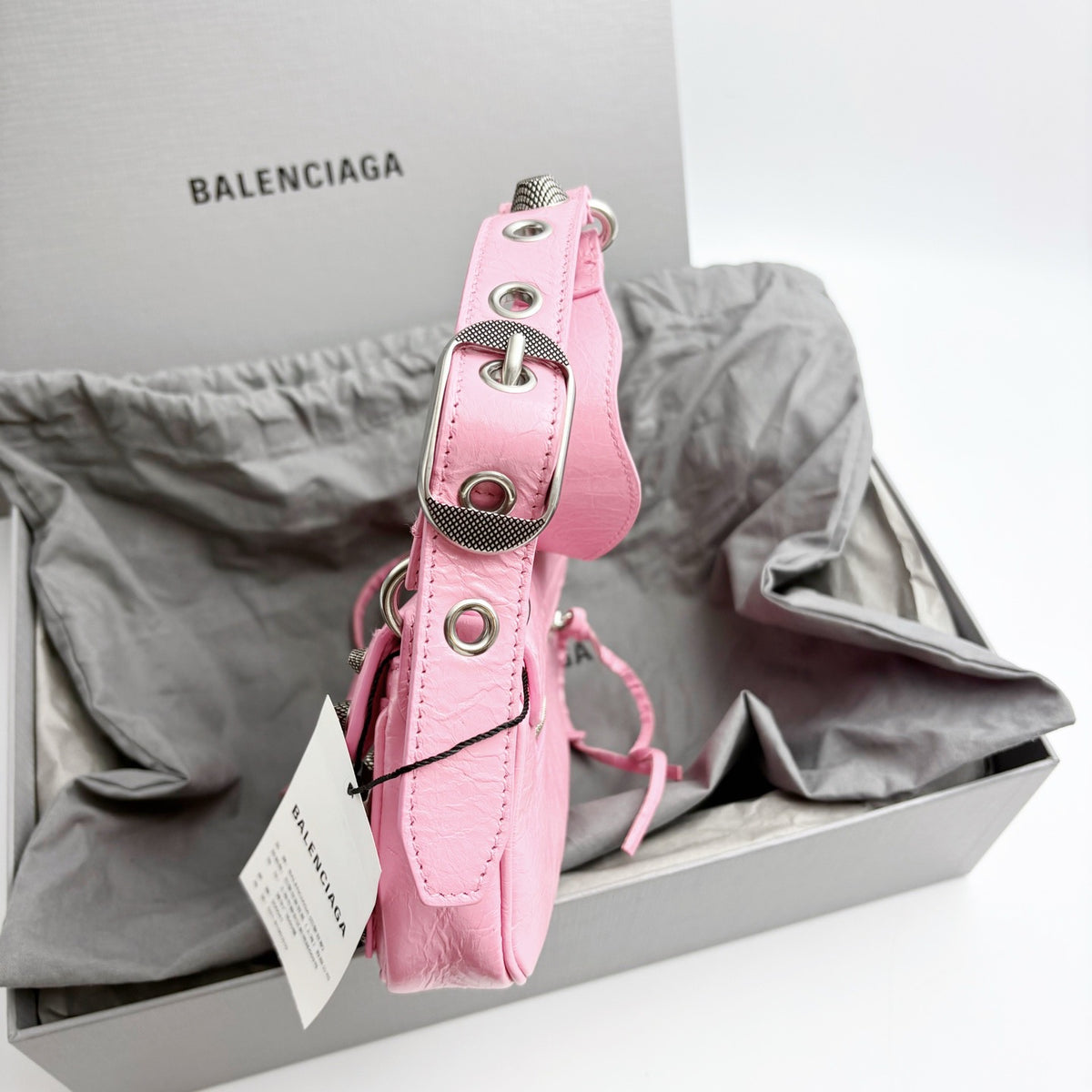 Balenciaga - Le Cagole - Leather - Pink - (mini)