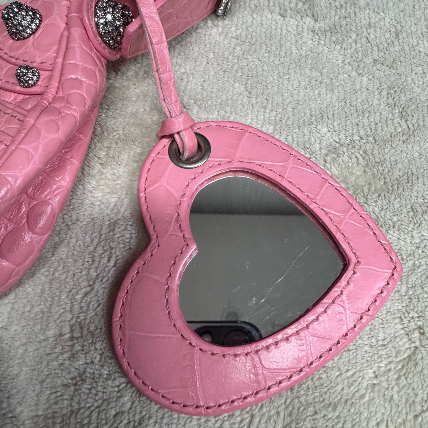 Balenciaga - Le Cagole - Leather - Pink - (mini)