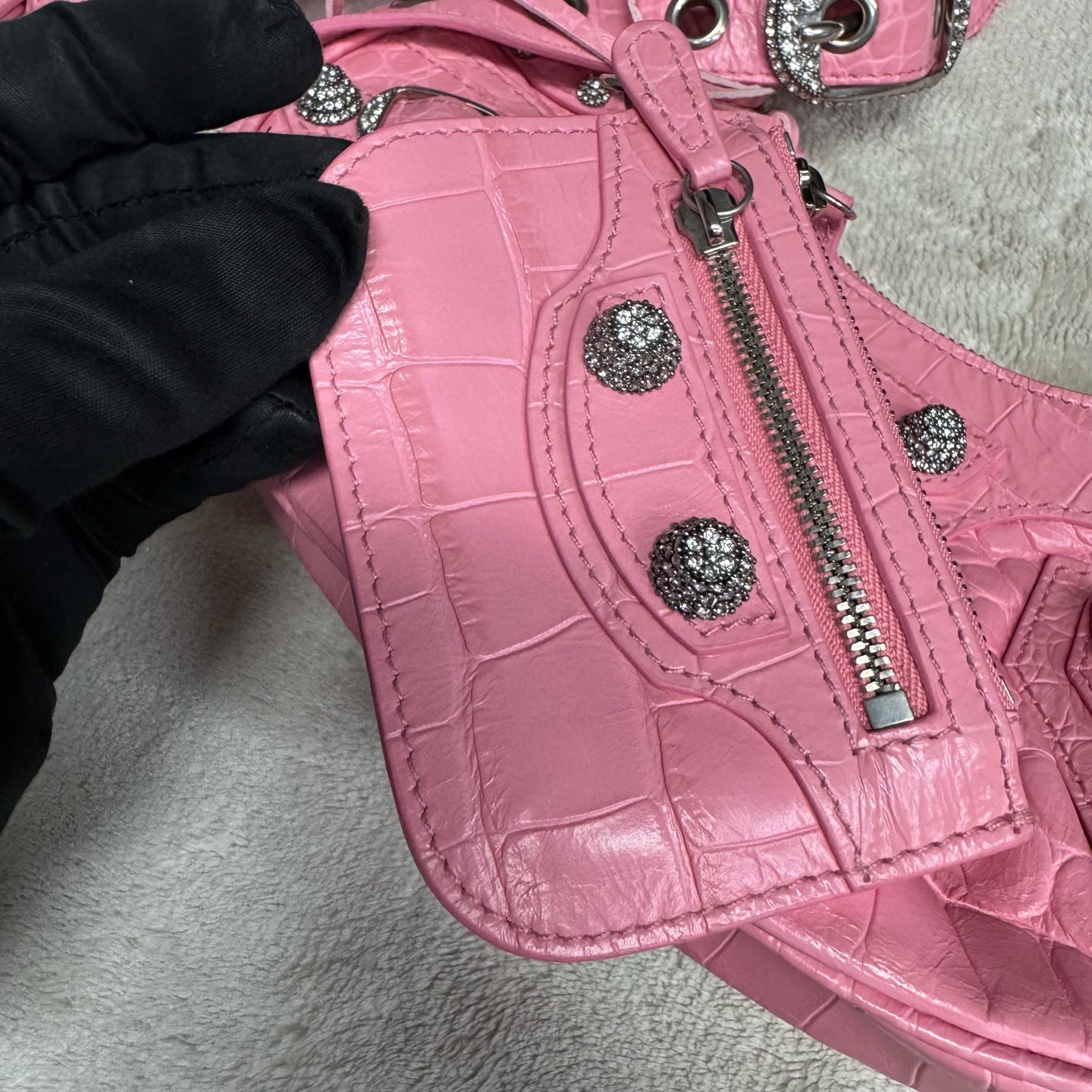 Balenciaga - Le Cagole - Leather - Pink - (mini)