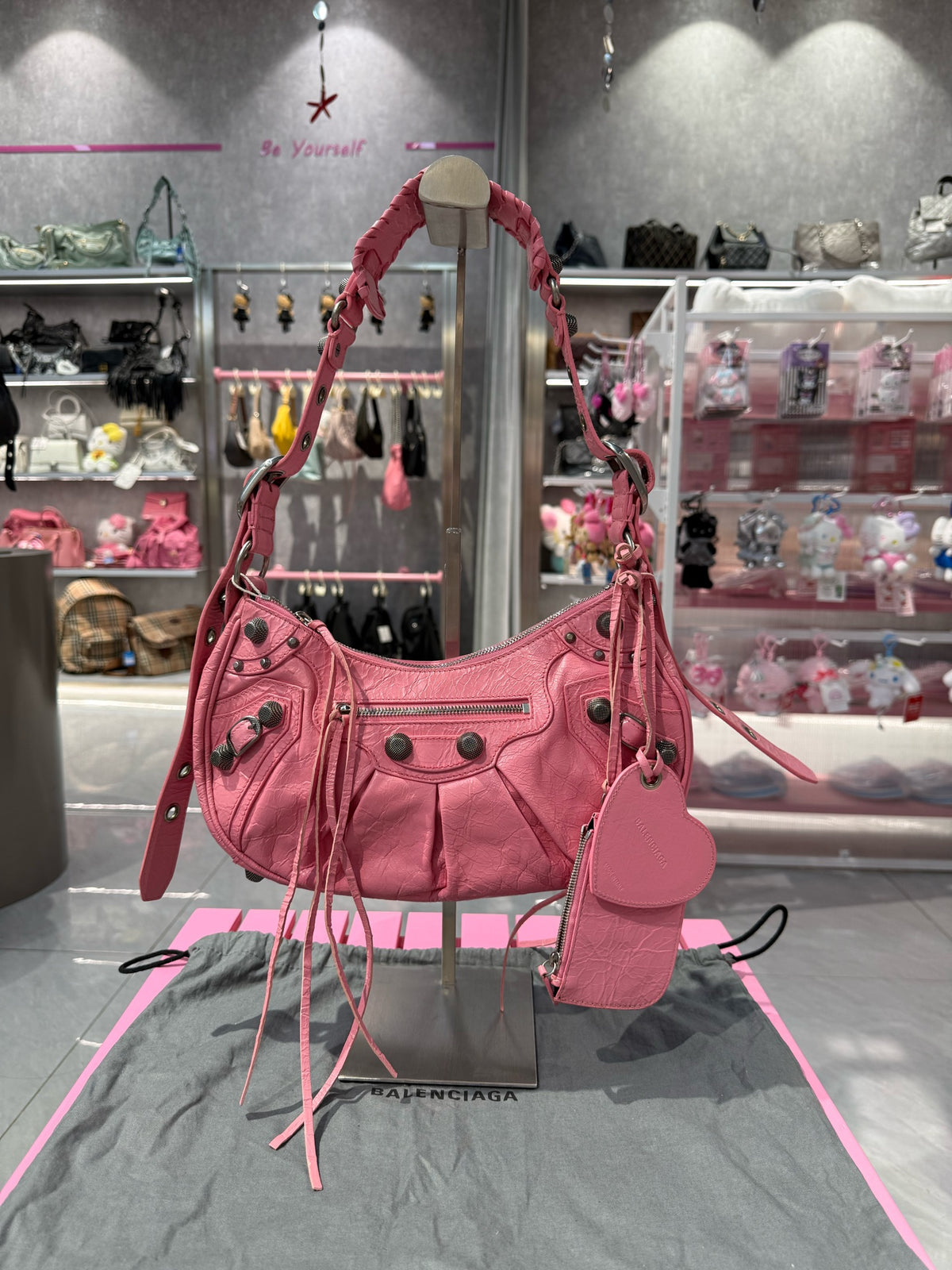Balenciaga - Le Cagole - Leather - Pink - (Small)