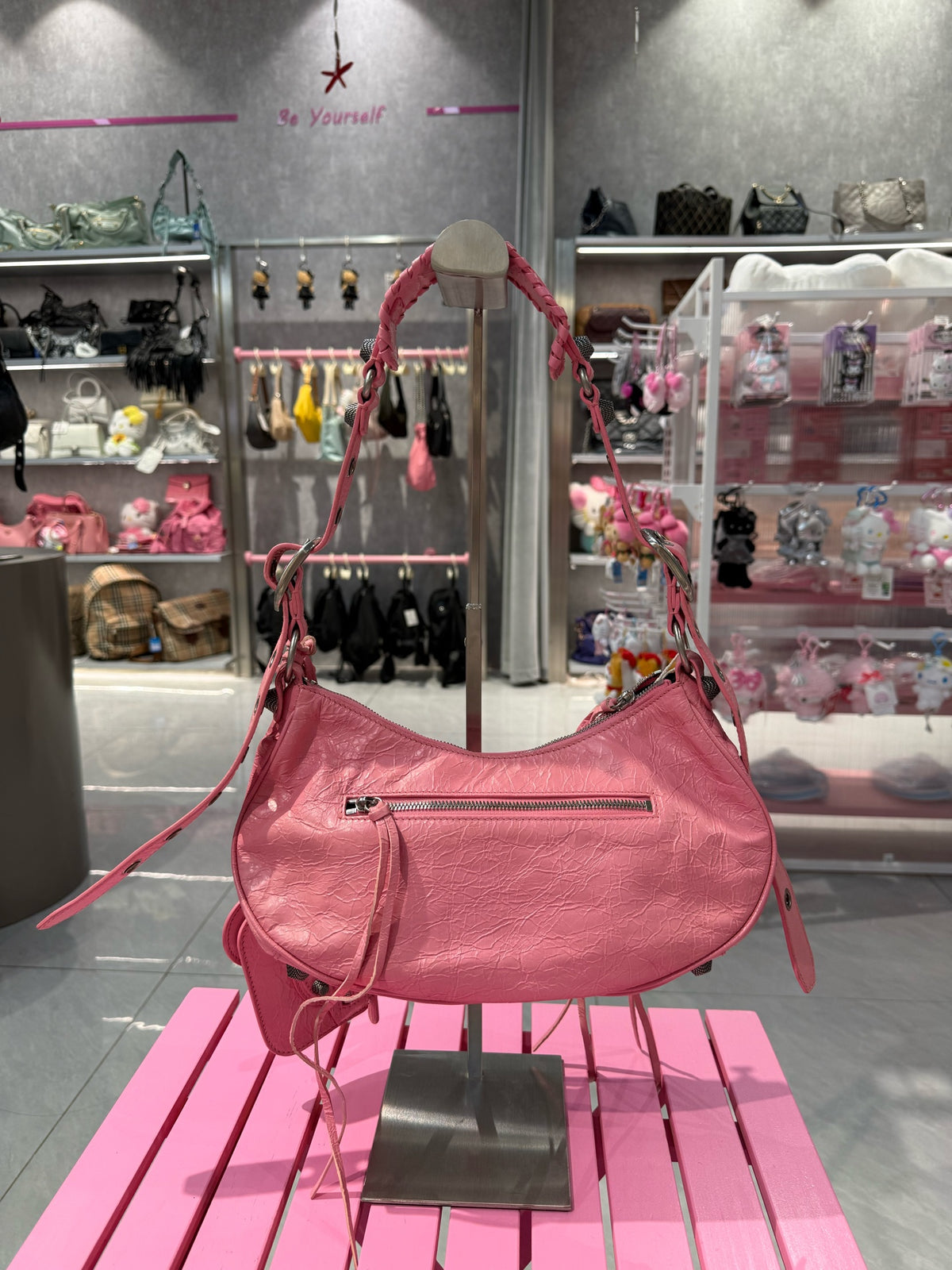 Balenciaga - Le Cagole - Leather - Pink - (Small)