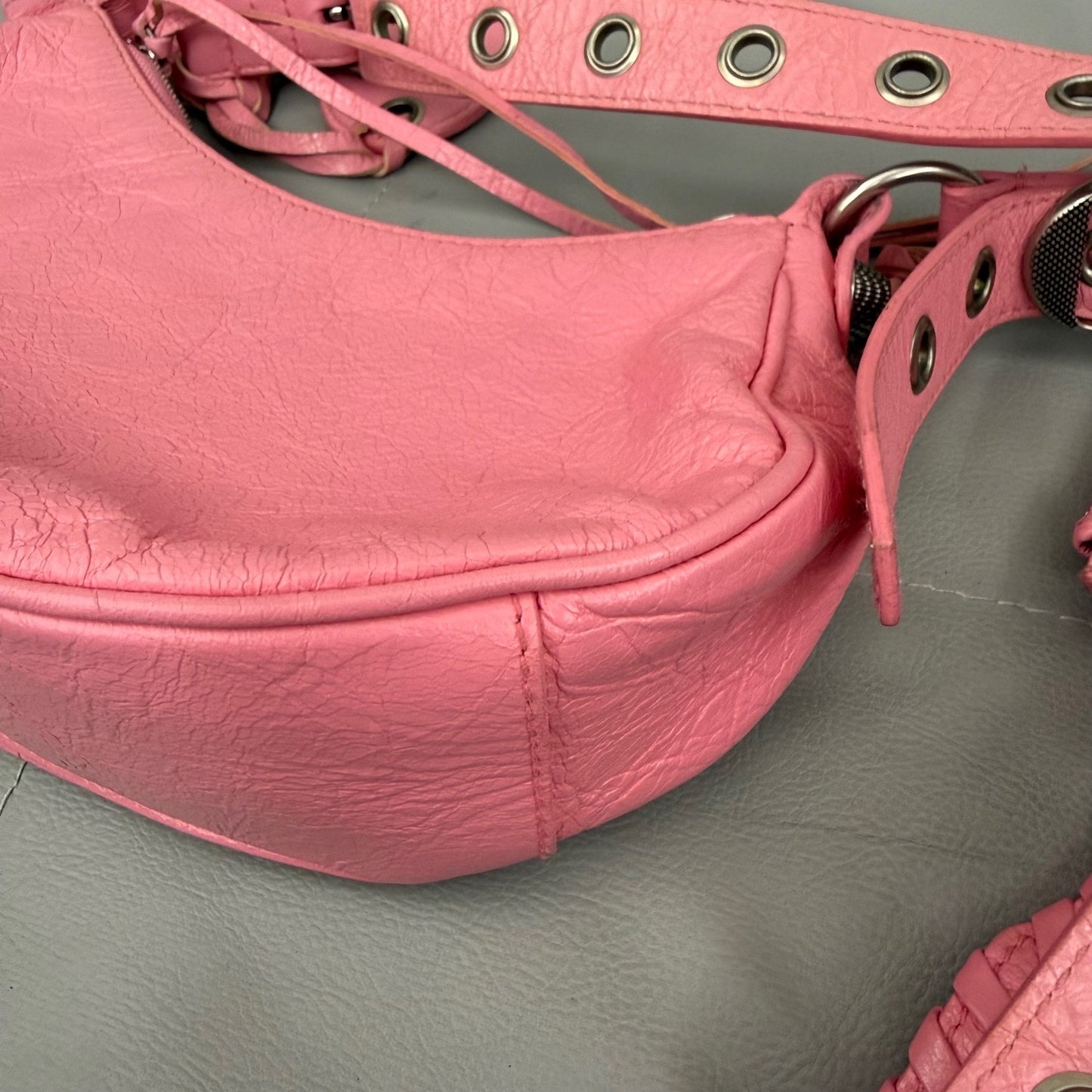 Balenciaga - Le Cagole - Leather - Pink - (small)