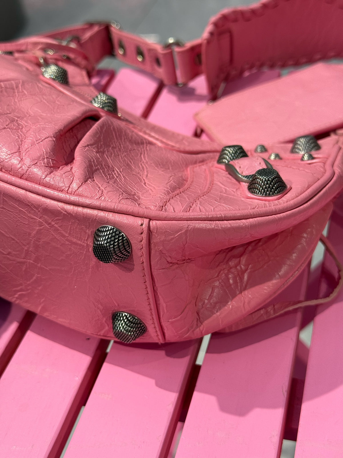Balenciaga - Le Cagole - Leather - Pink - (Small)