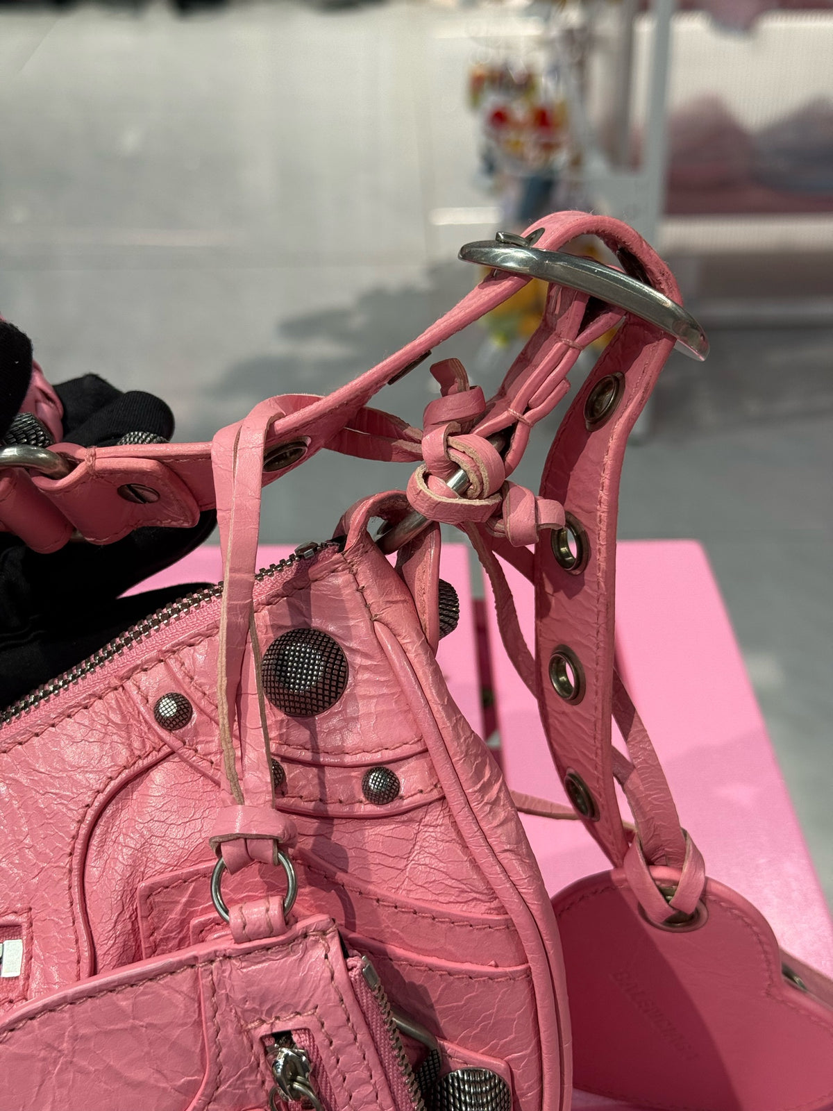 Balenciaga - Le Cagole - Leather - Pink - (Small)