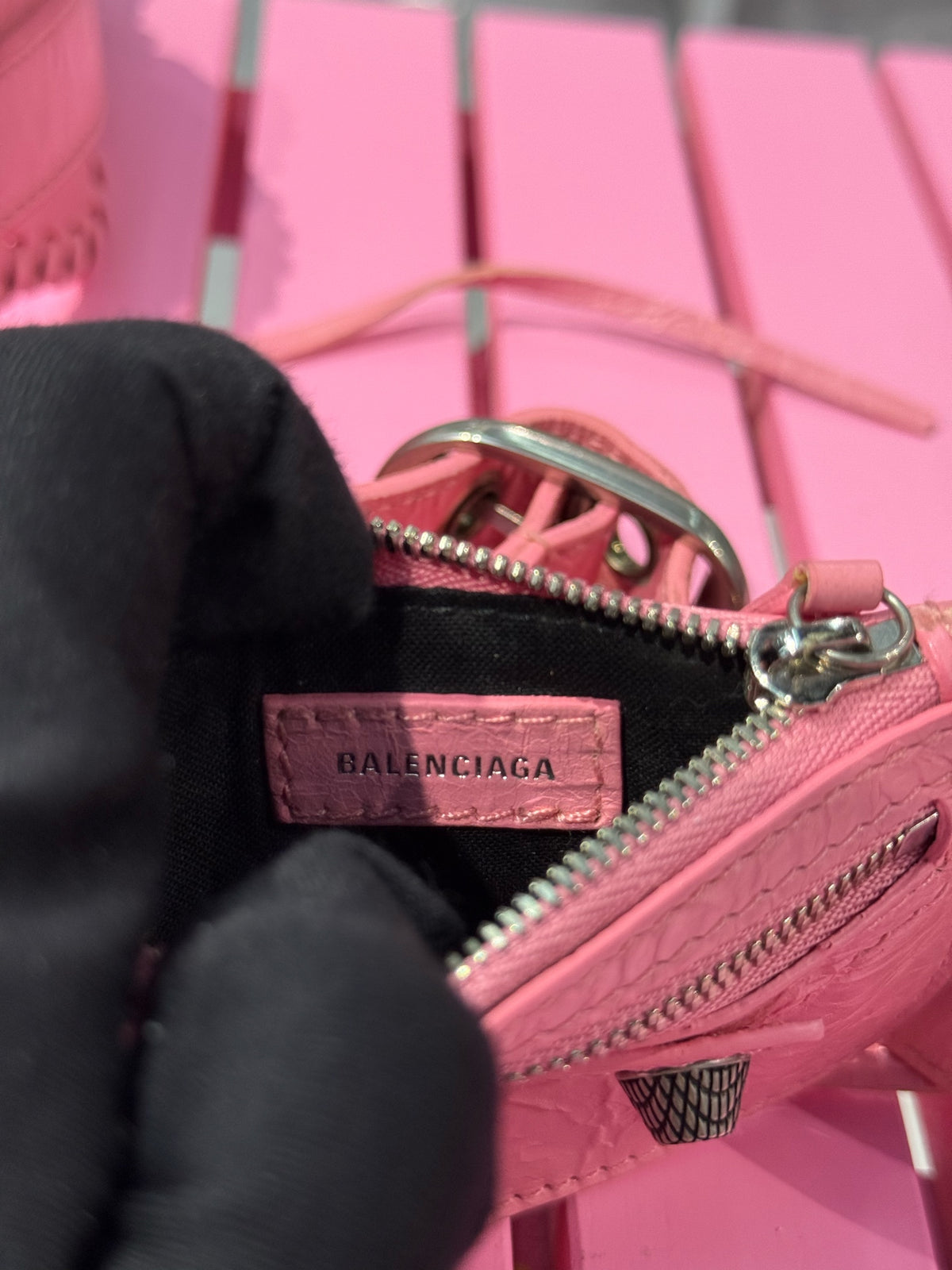 Balenciaga - Le Cagole - Leather - Pink - (Small)