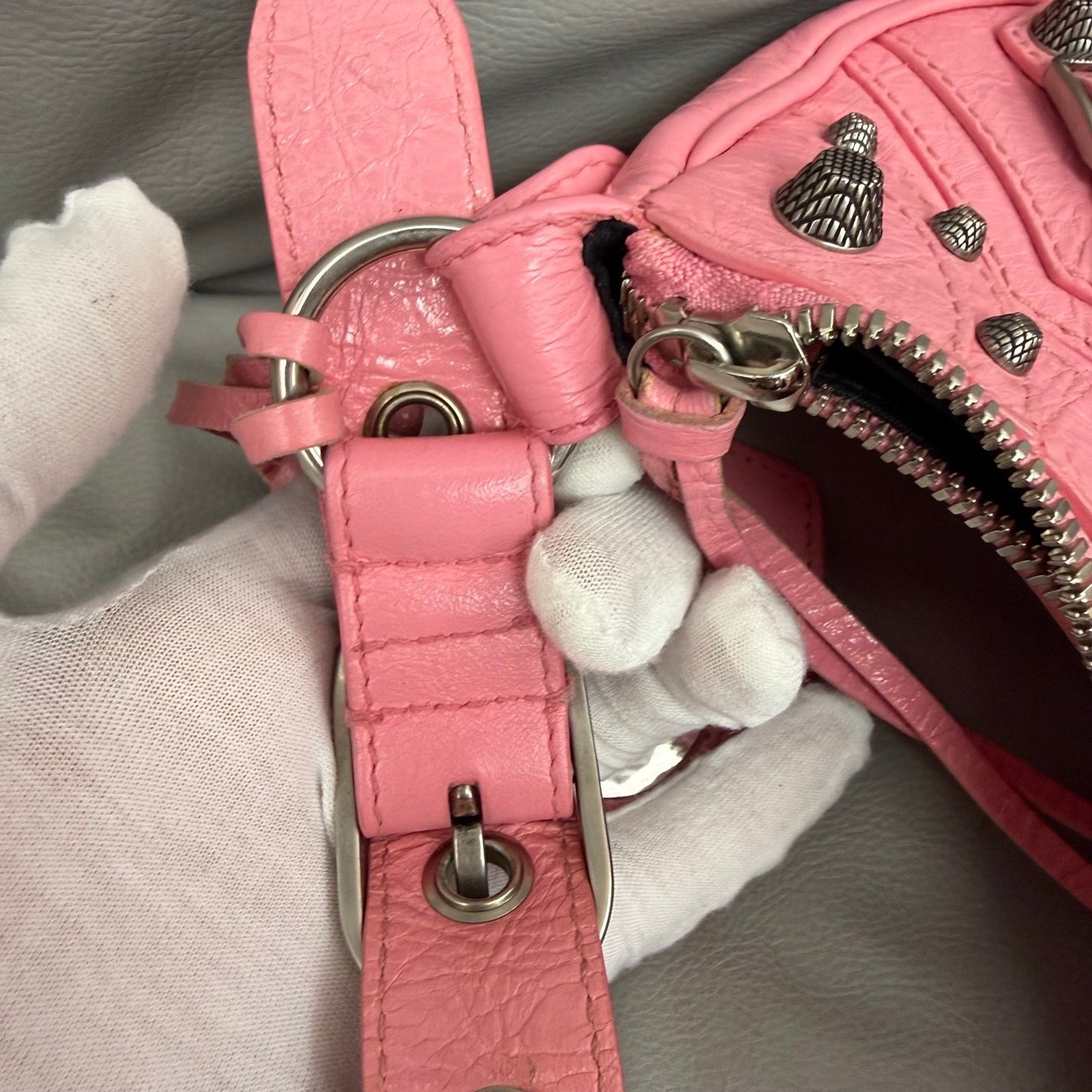 Balenciaga - Le Cagole - Leather - Pink - (small)