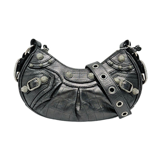 Balenciaga - Le Cagole - Leather - Silver - (mini)