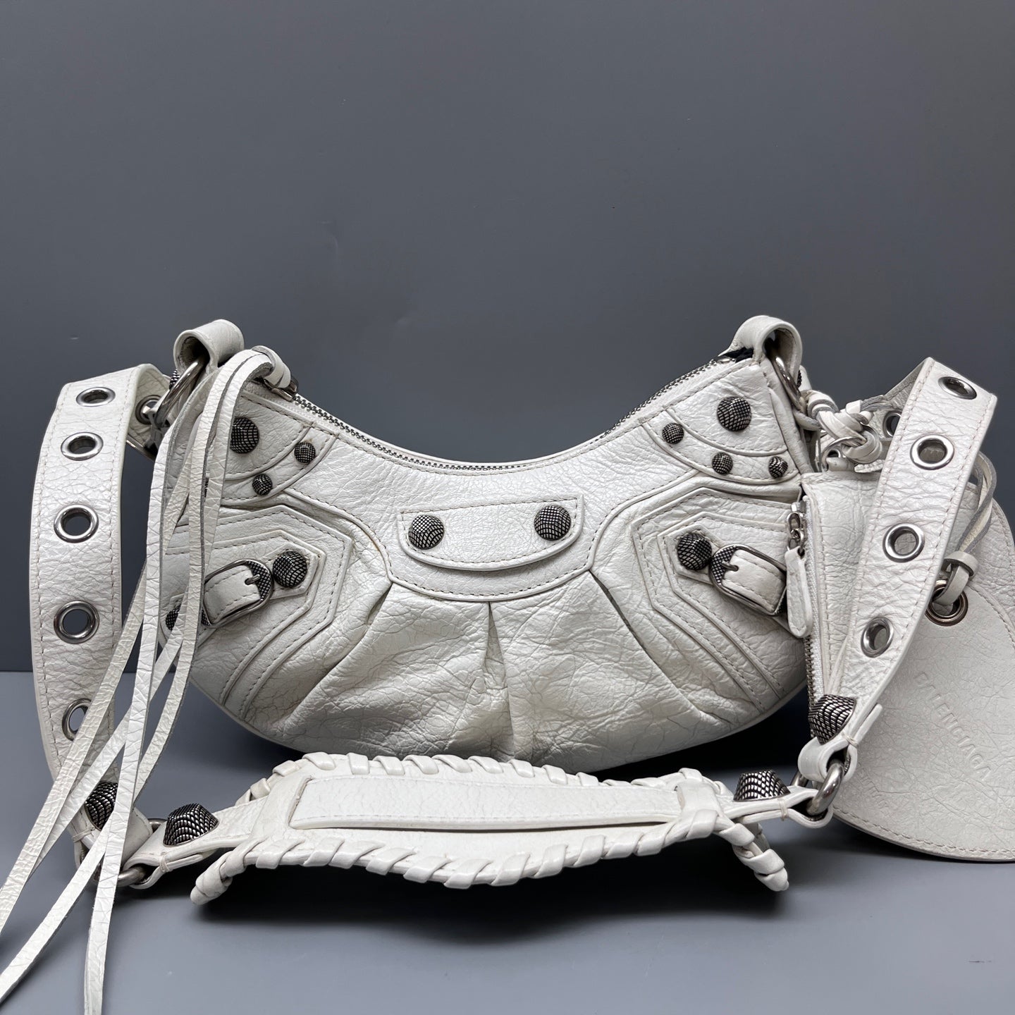 Balenciaga - Le Cagole - Leather - White - (small)