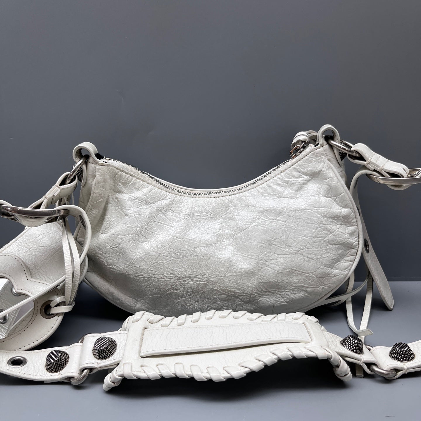 Balenciaga - Le Cagole - Leather - White - (small)