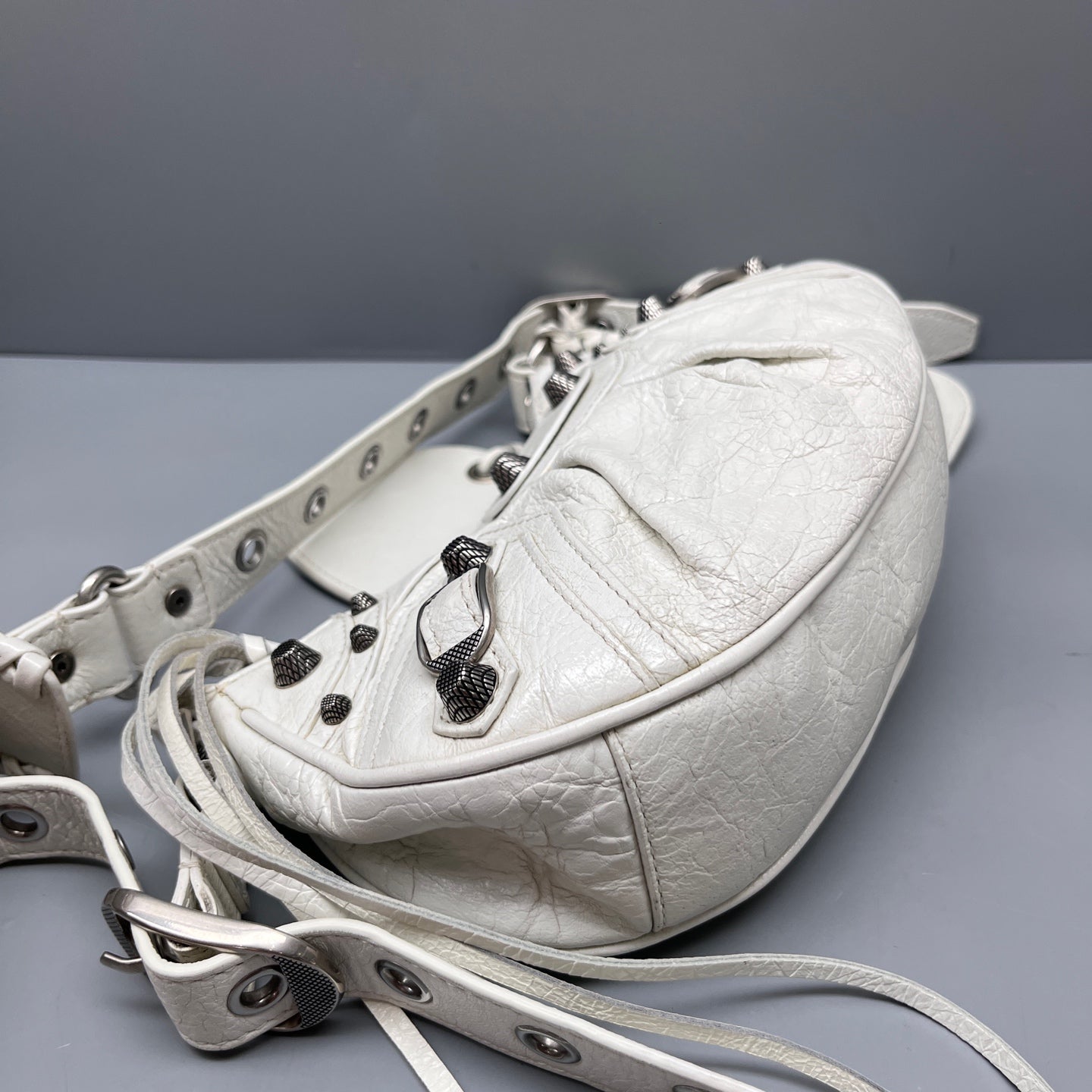 Balenciaga - Le Cagole - Leather - White - (small)