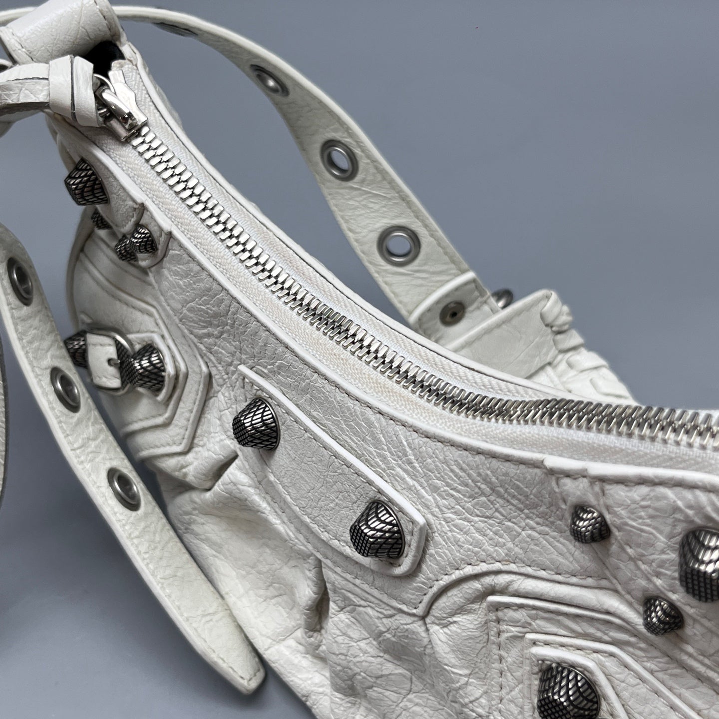 Balenciaga - Le Cagole - Leather - White - (small)