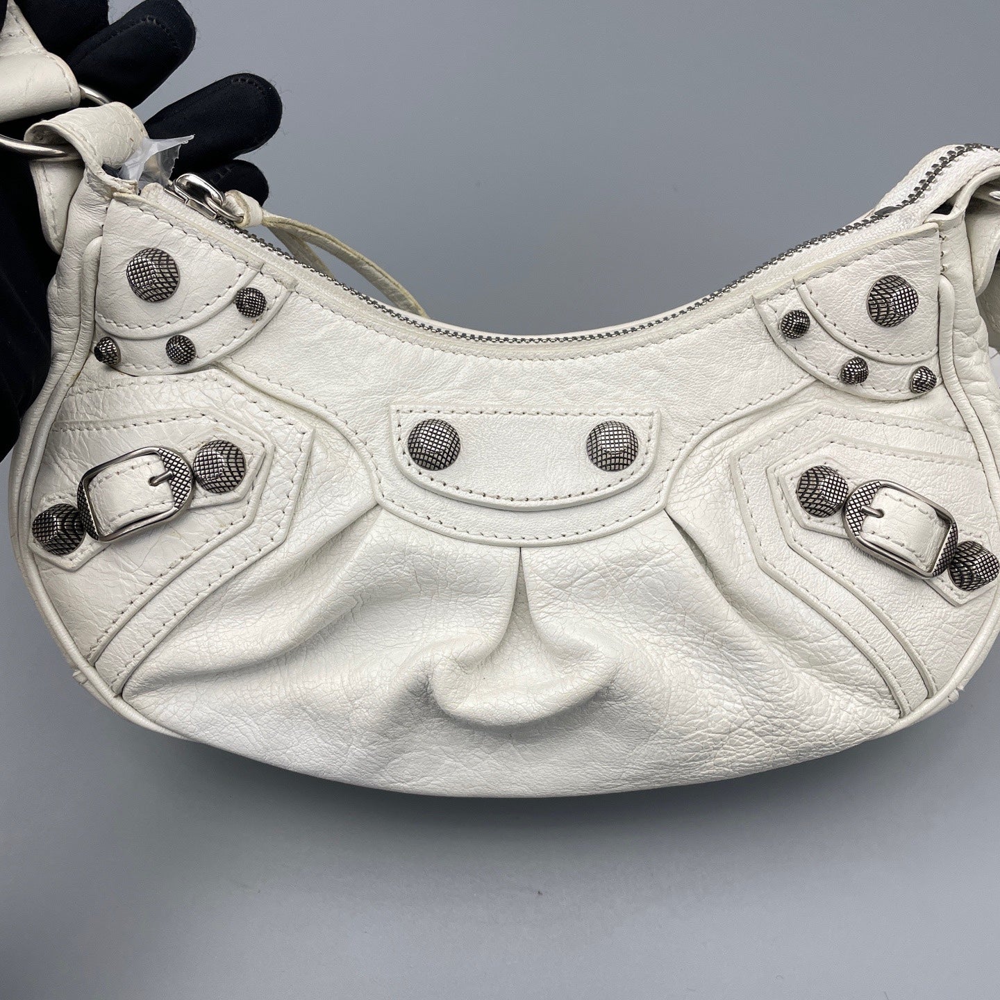 Balenciaga - Le Cagole - Leather - White - (small)