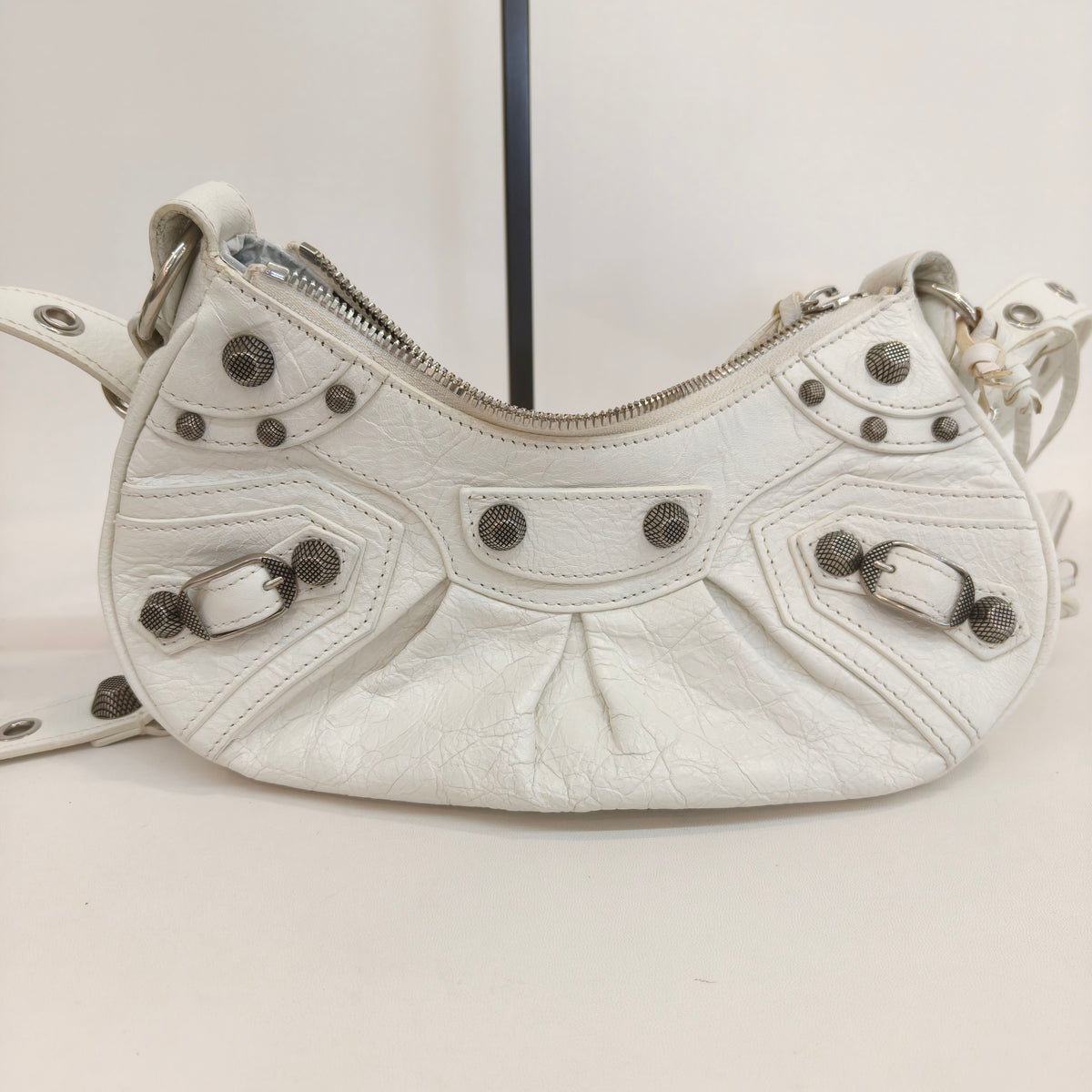 Balenciaga - Le Cagole - Leather - White - (XS)
