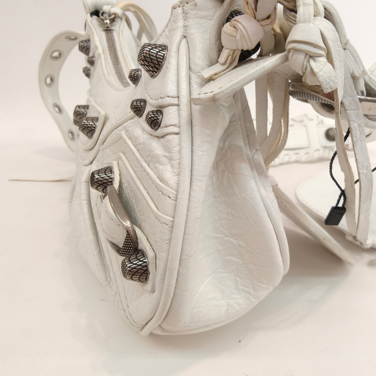 Balenciaga - Le Cagole - Leather - White - (XS)
