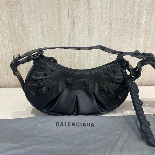 Balenciaga - Le Cagole XS - Leather - Black - (mini)