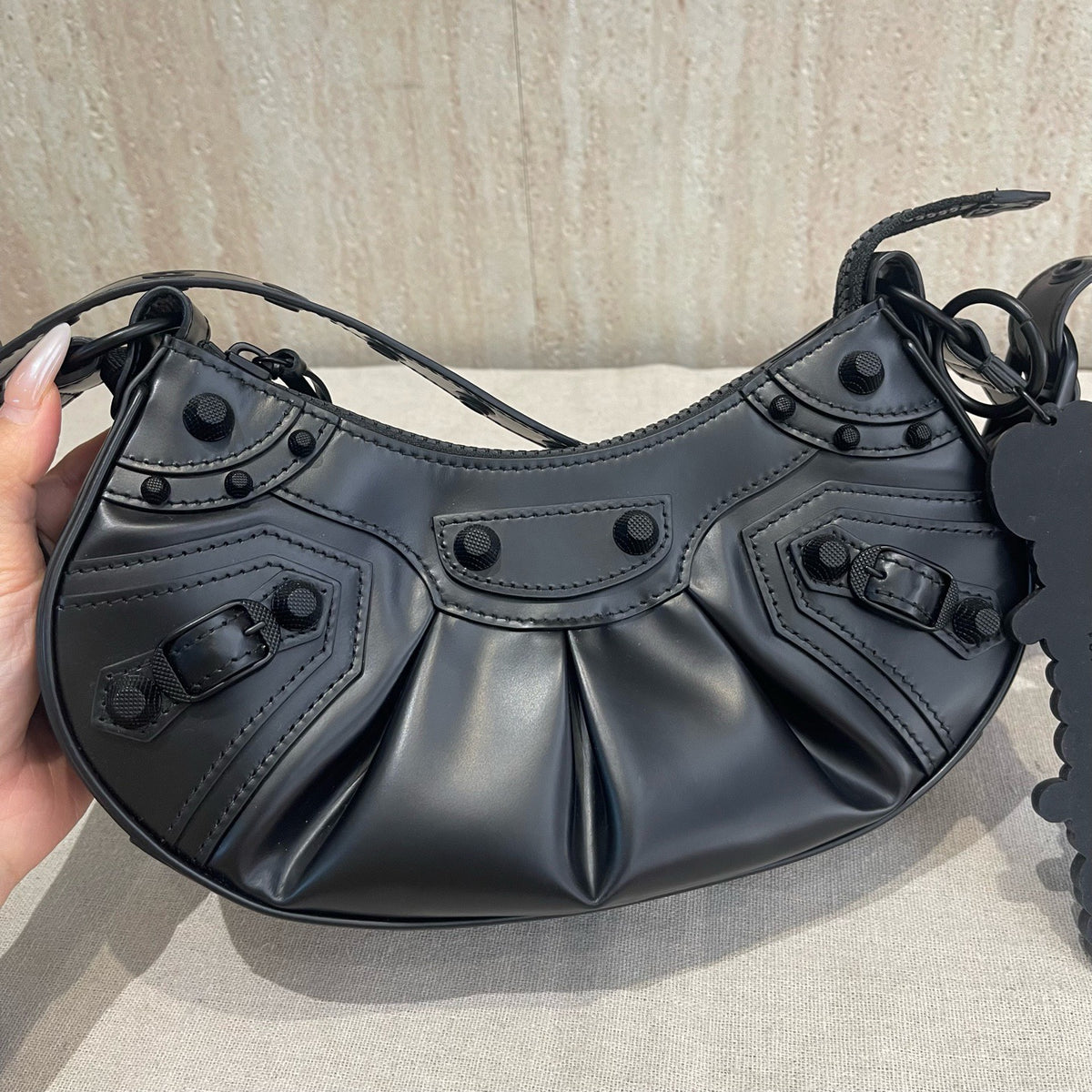 Balenciaga - Le Cagole XS - Leather - Black - (mini)