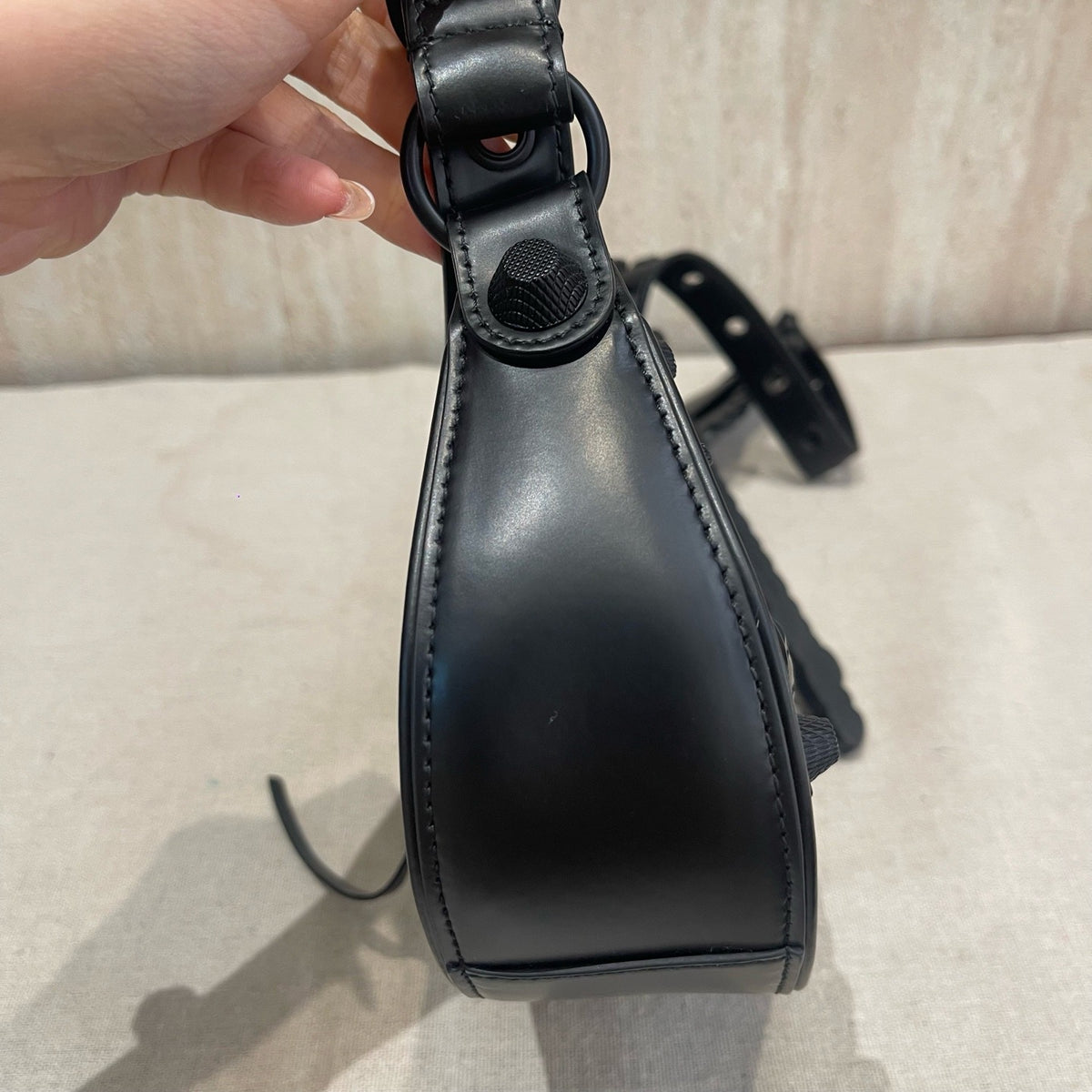 Balenciaga - Le Cagole XS - Leather - Black - (mini)