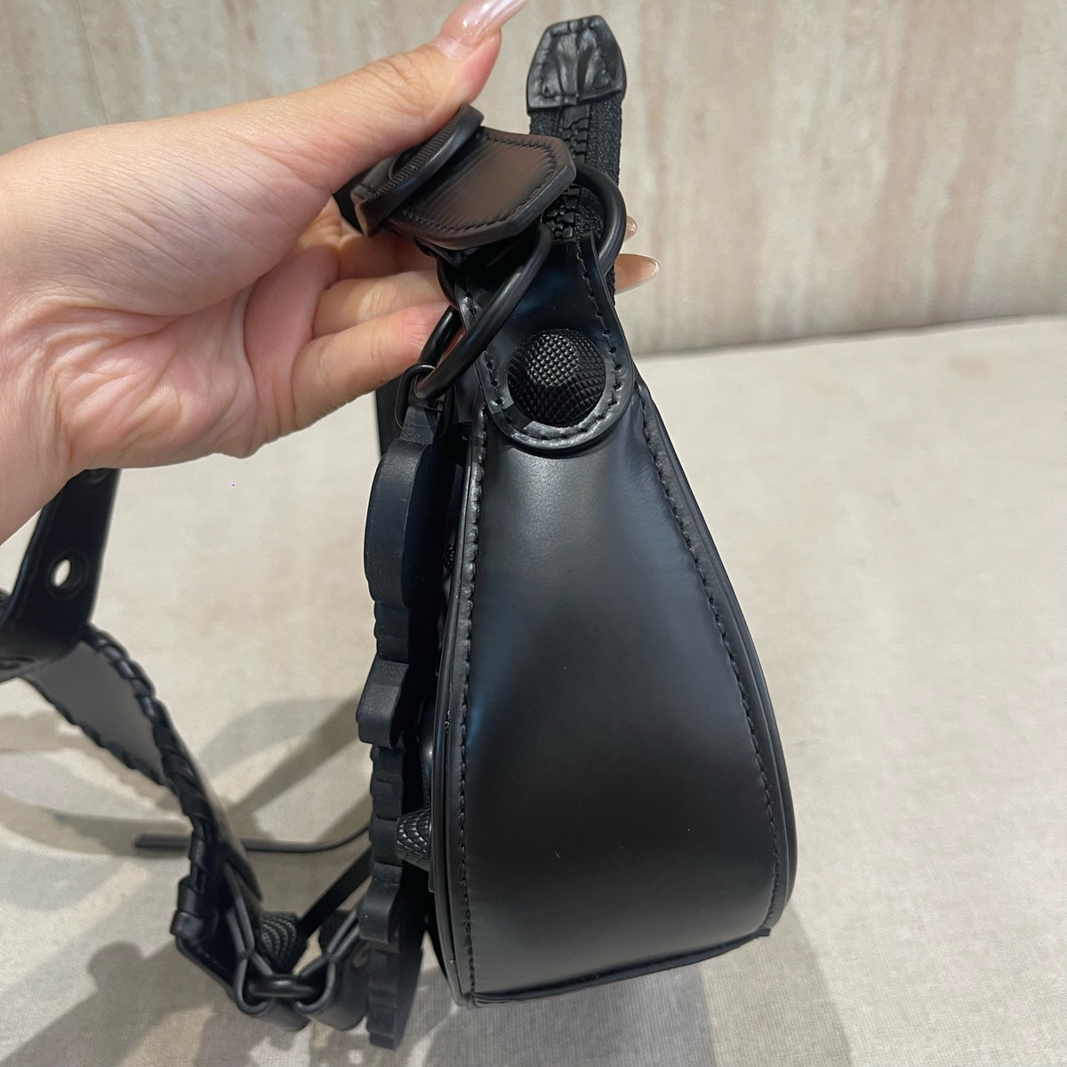 Balenciaga - Le Cagole XS - Leather - Black - (mini)