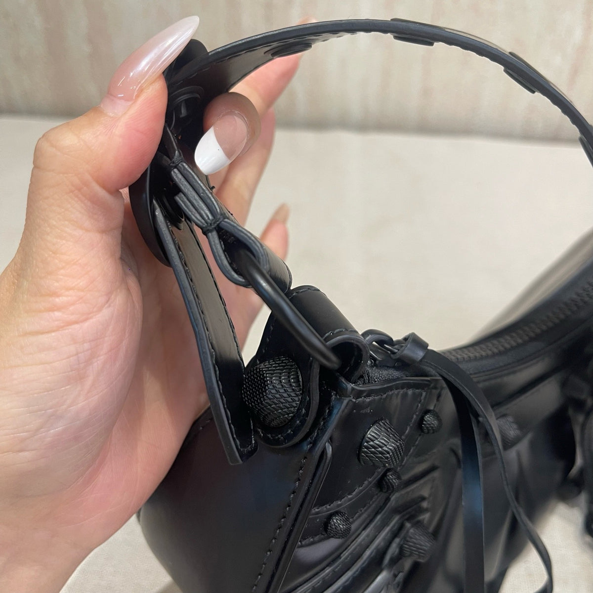 Balenciaga - Le Cagole XS - Leather - Black - (mini)